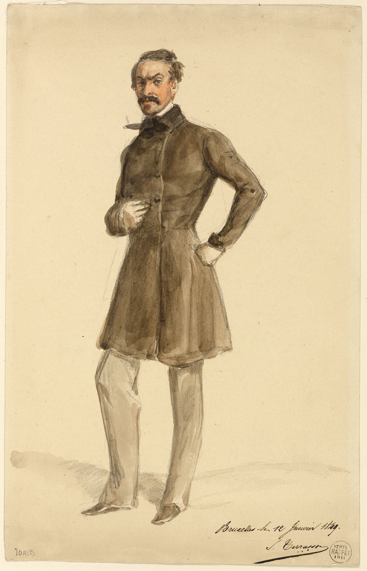 S. Terrason by Auguste Raffet