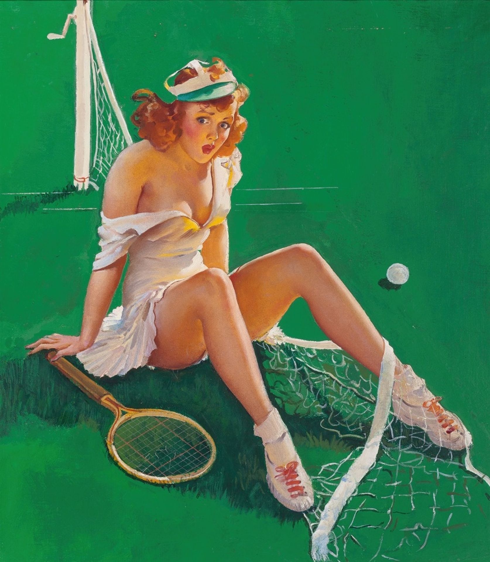 Net Results by Gil Elvgren