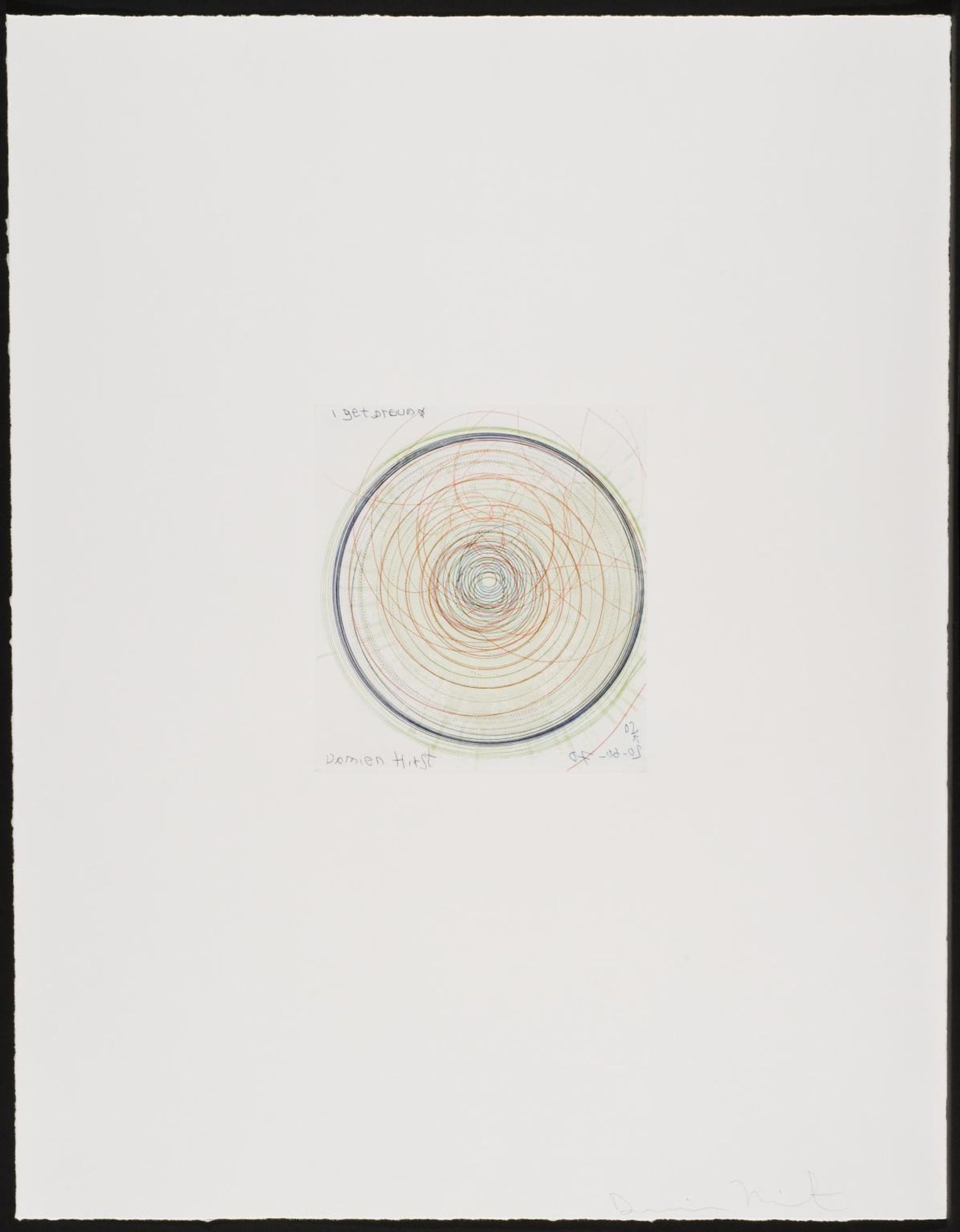 I get around by  Damien Hirst