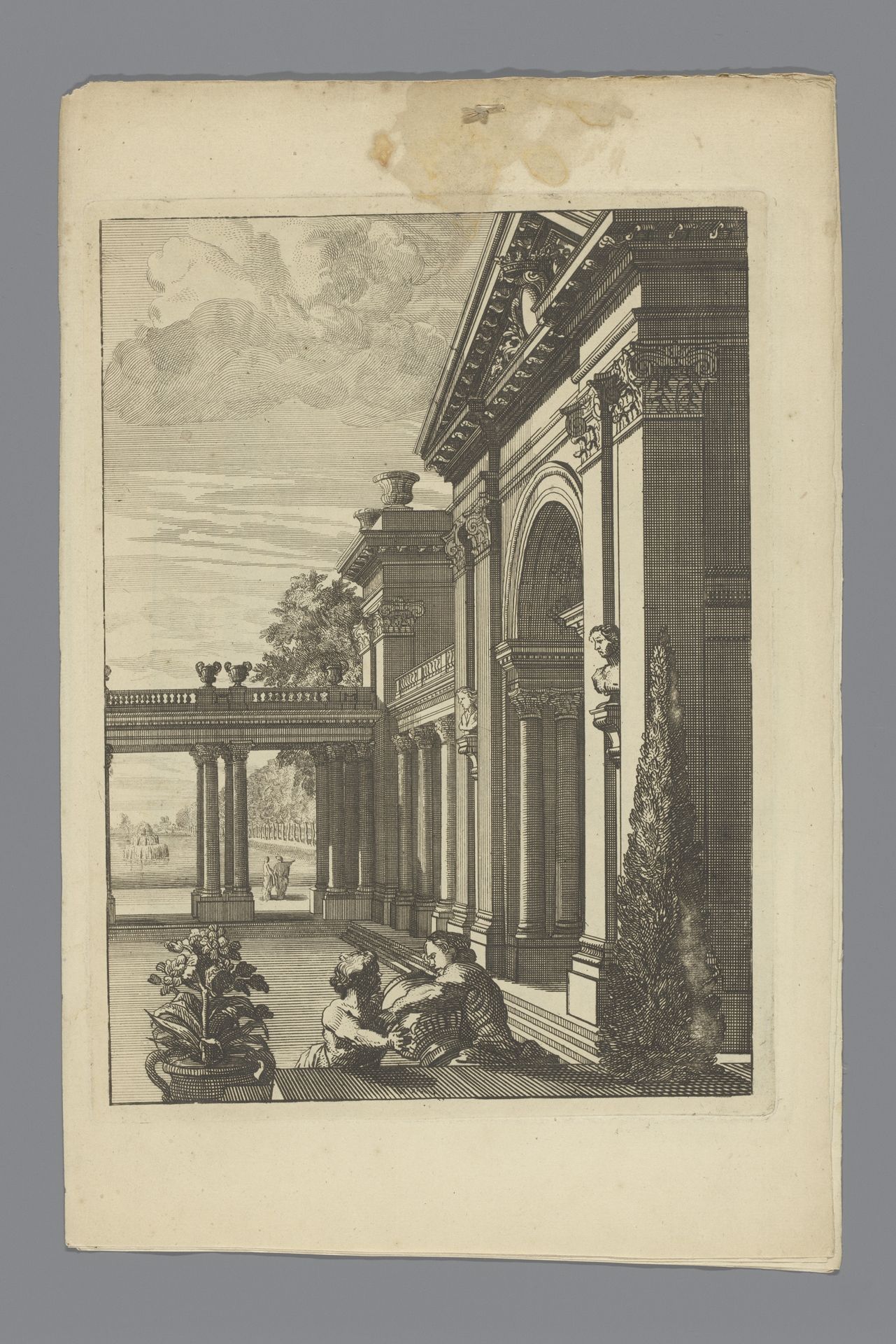 Façade van vestibule by Anonymous