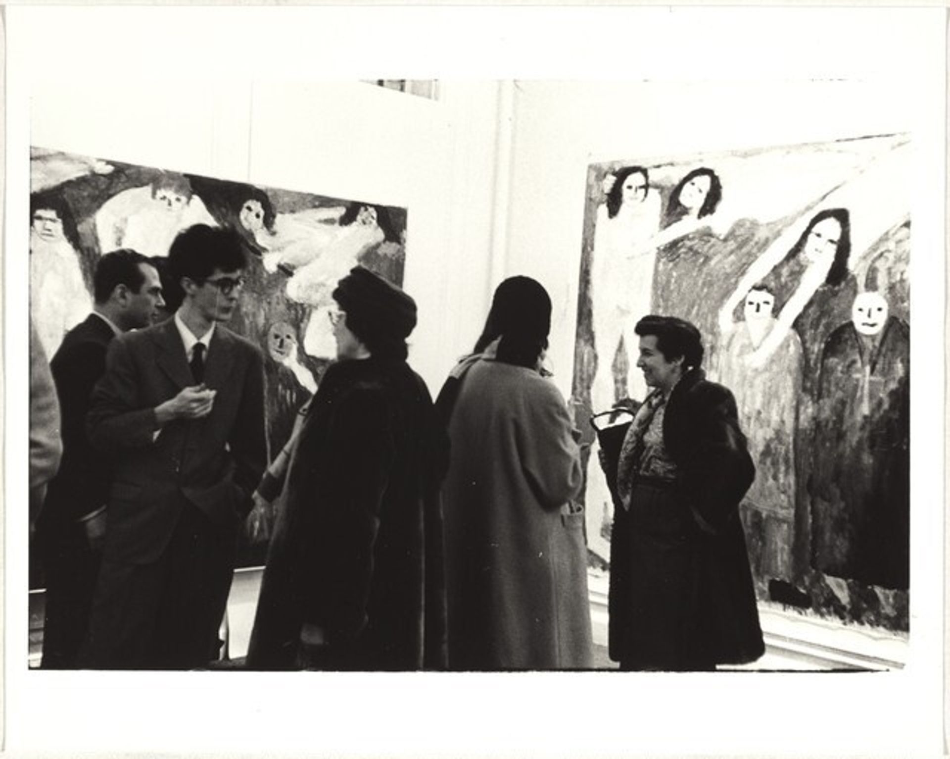 Jan Müller exhibition at Hansa Gallery--New York City by Robert Frank
