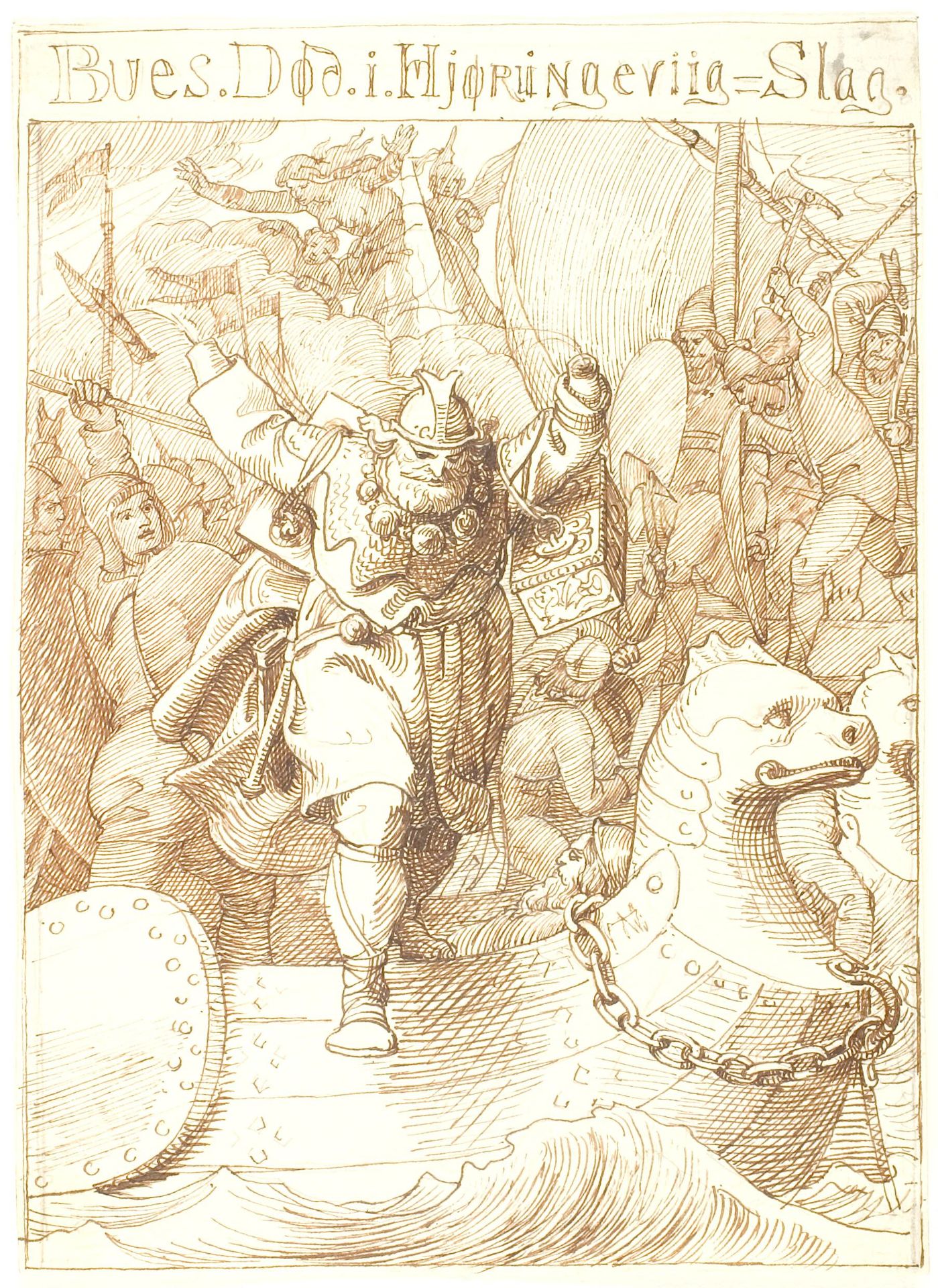 Bues død by Lorenz Frølich