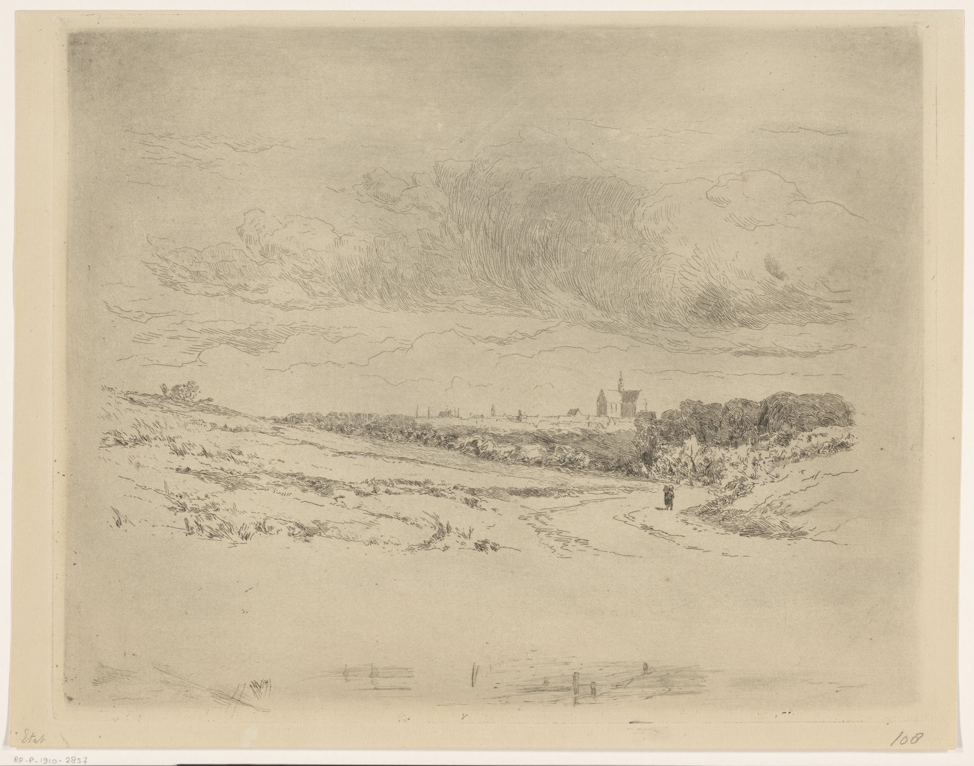 Duinlandschap bij Haarlem by Carel Nicolaas Storm van 's-Gravesande