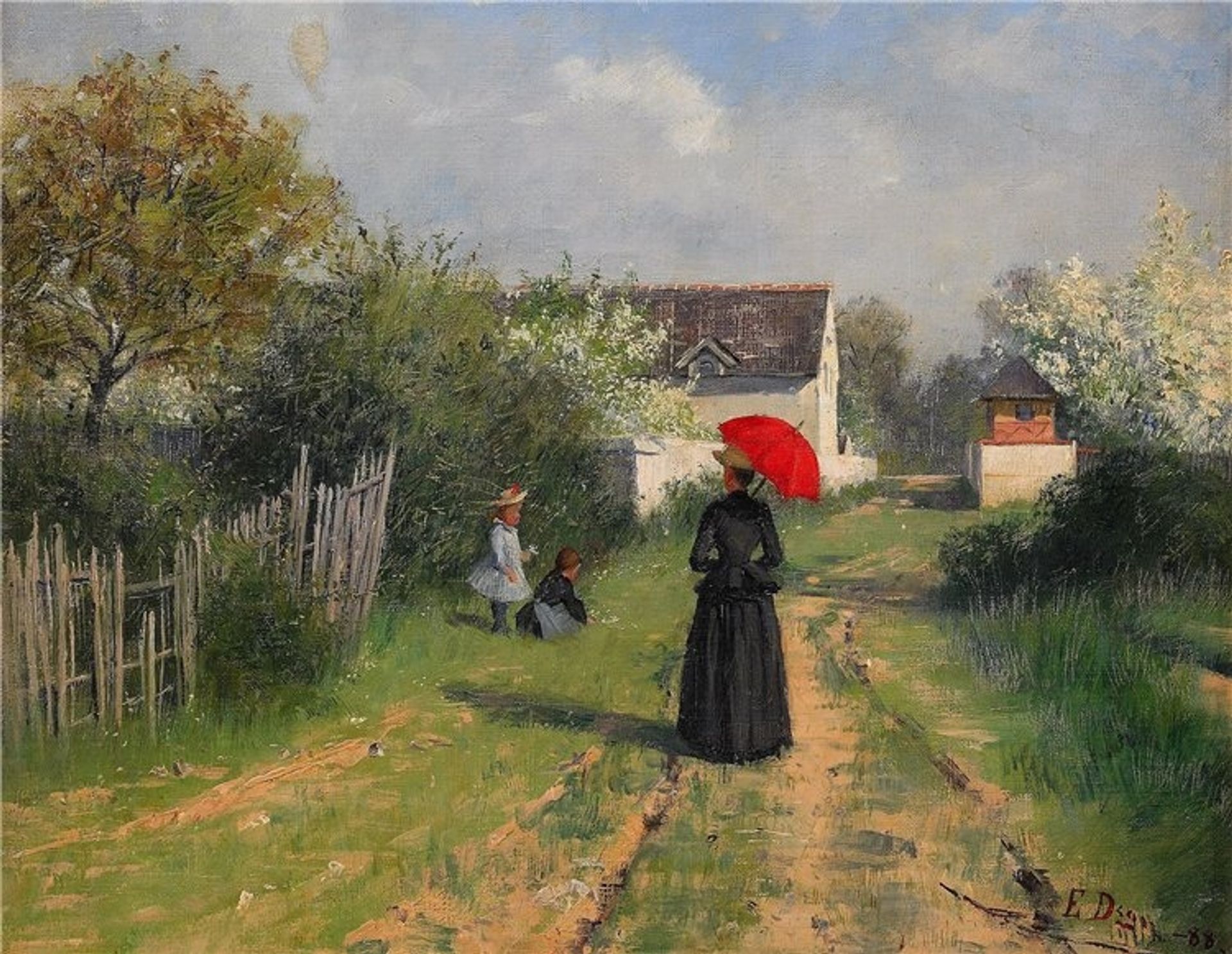 Zum Kirchgang by Elin Danielson-Gambogi