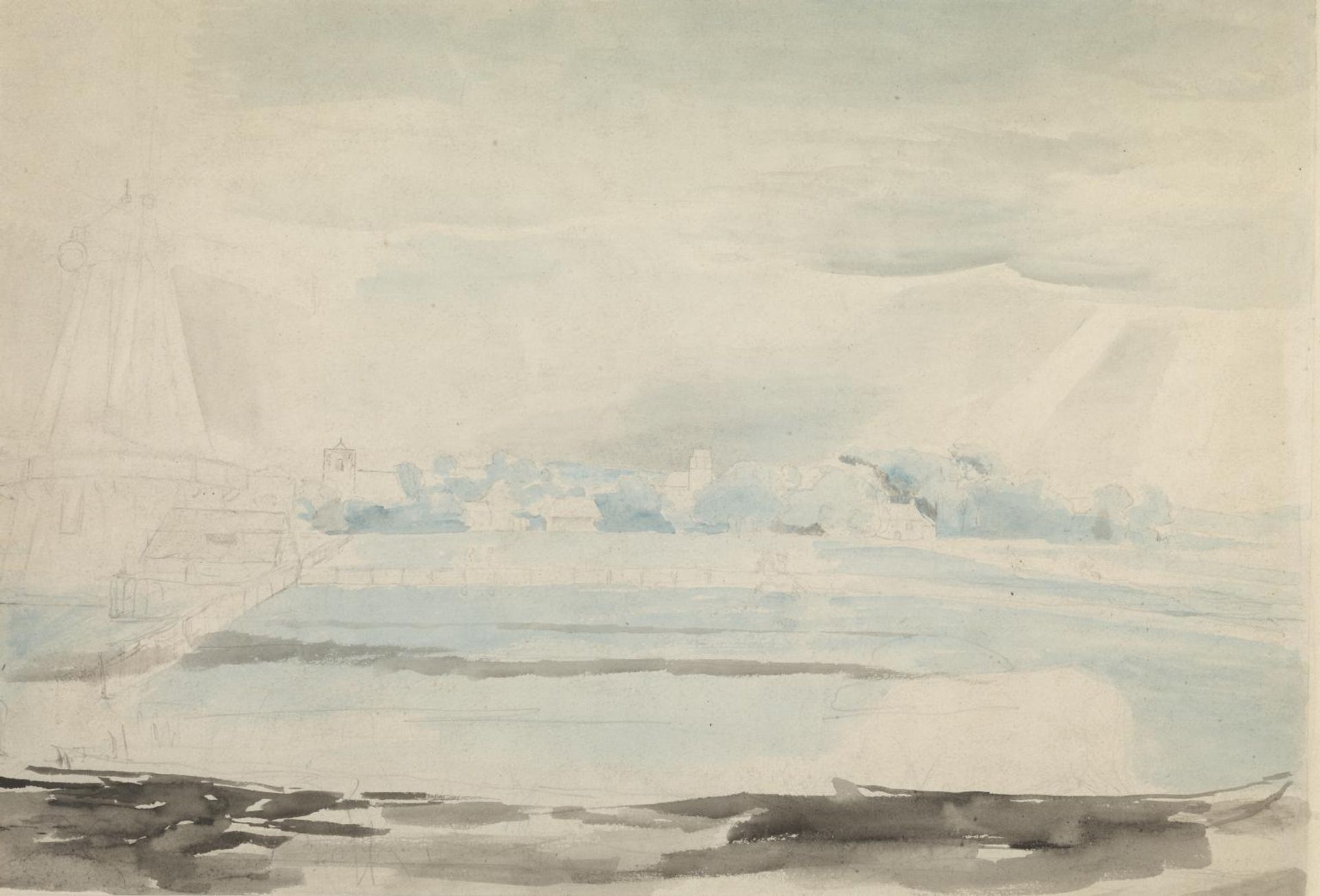 Landscape near Felpham by William Blake
