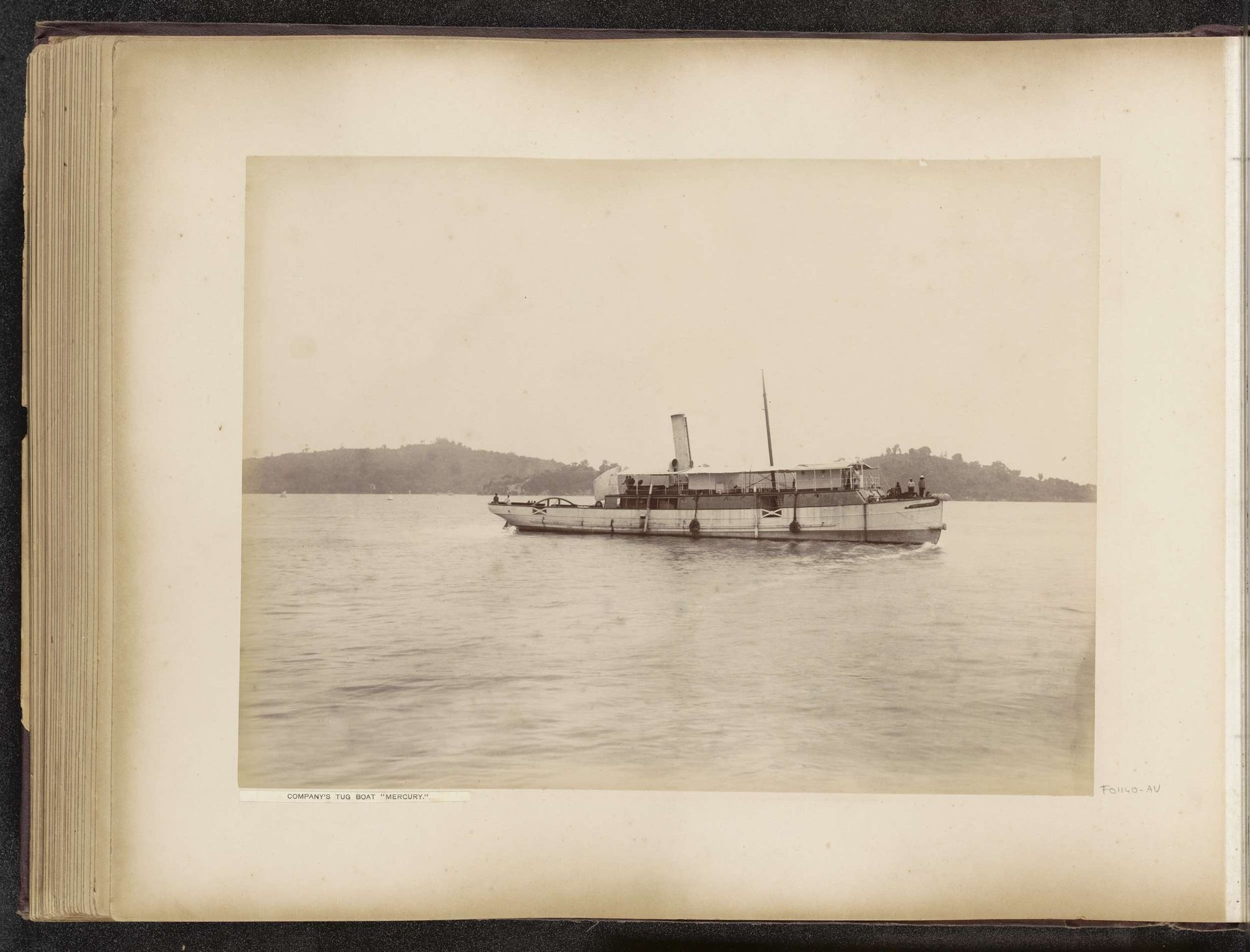 Sleepboot 'Mercury' van de Tanjong Pagar Dock Co. Ltd. in Singapore by G.R. Lambert & Co.
