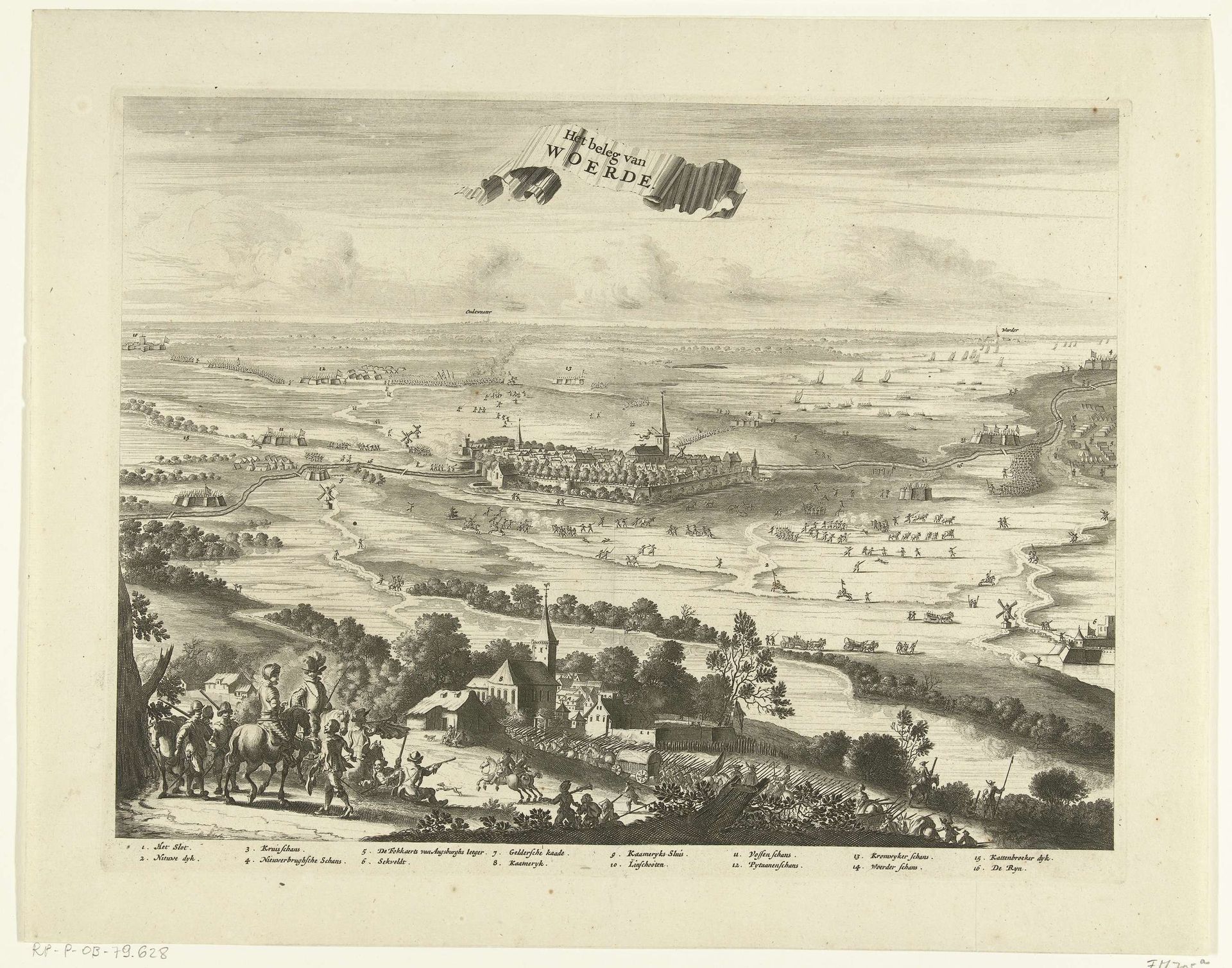 Beleg van Woerden, 1576 by Coenraet Decker