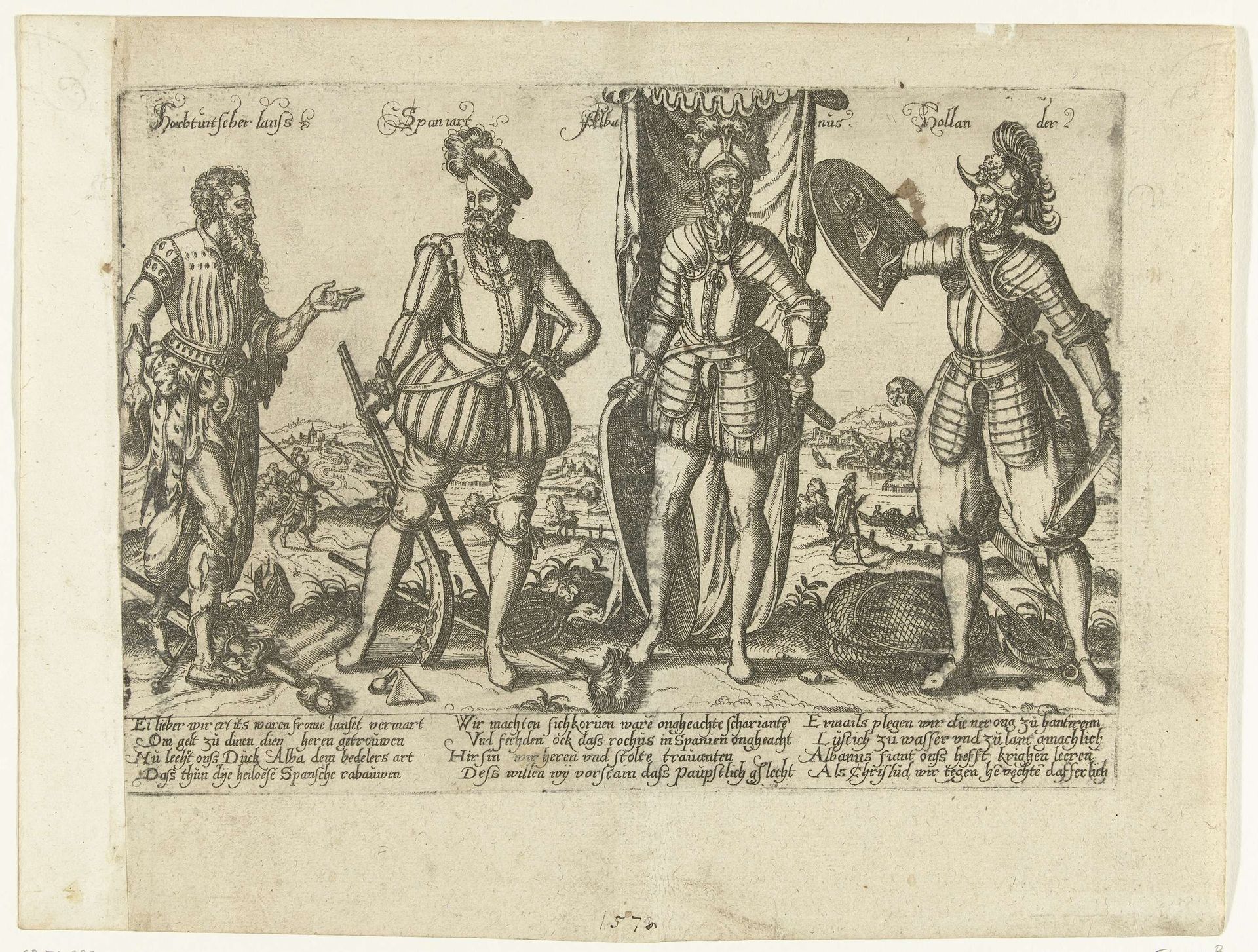 De klacht van de Duitser en de Hollander, ca. 1567 by Anonymous