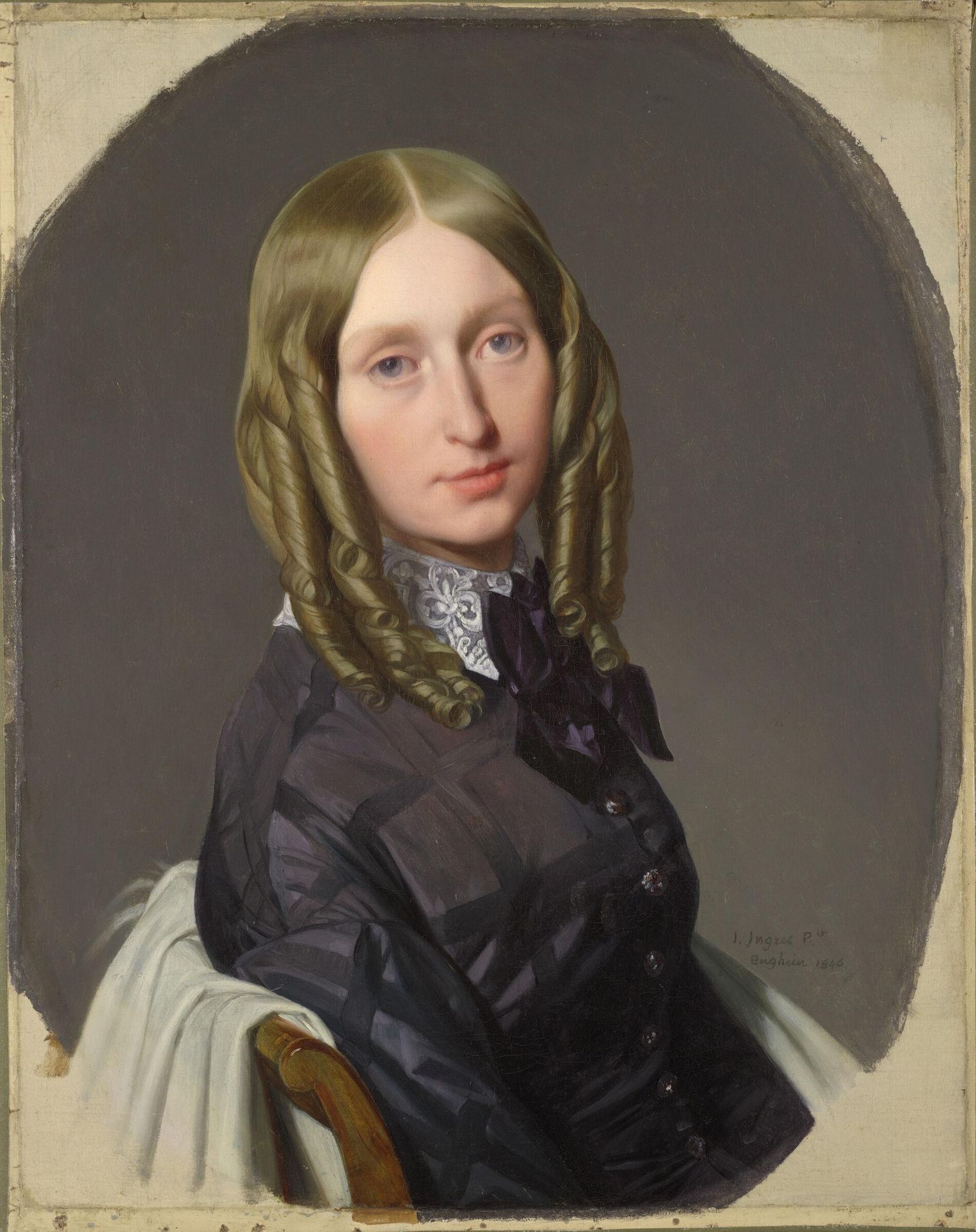 Augustine-Modeste-Hortense Reiset by Jean Auguste Dominique Ingres