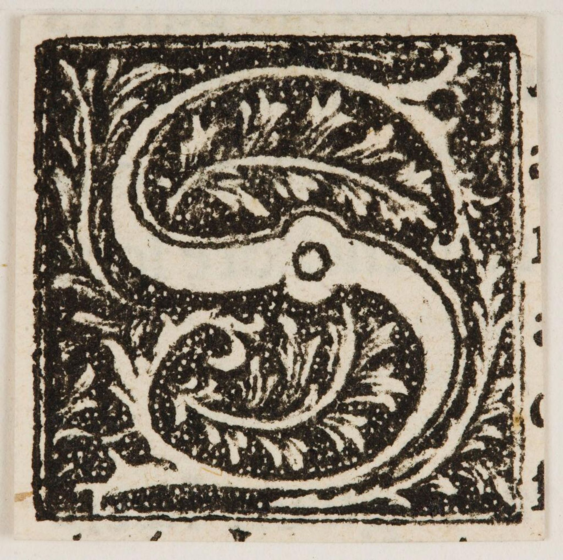 Letter S by Anonymous