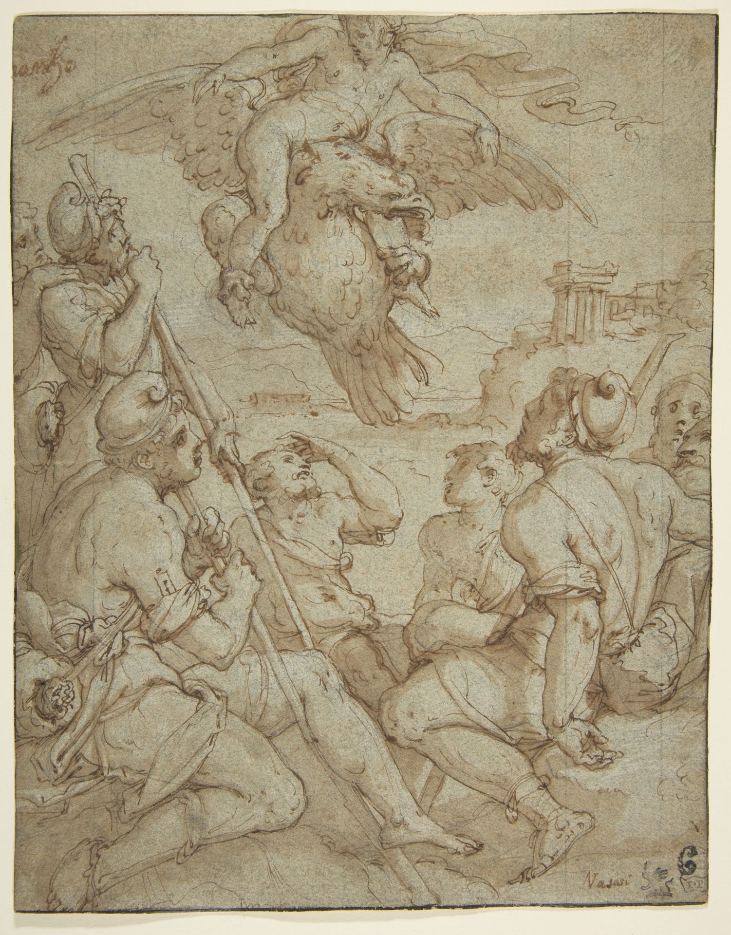 The Abduction of Ganymede by Giorgio Vasari