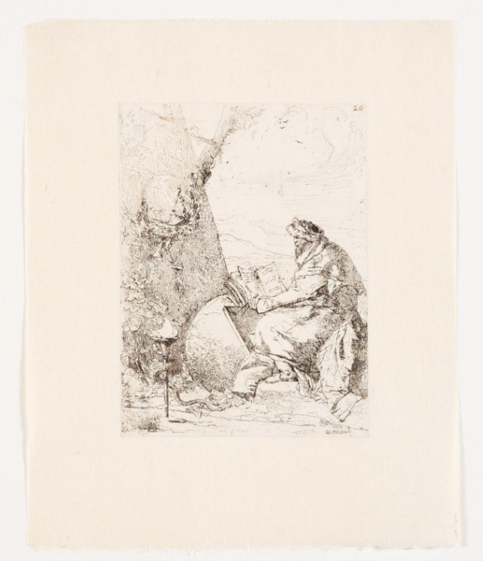 Filosoffen by Giovanni Battista Tiepolo