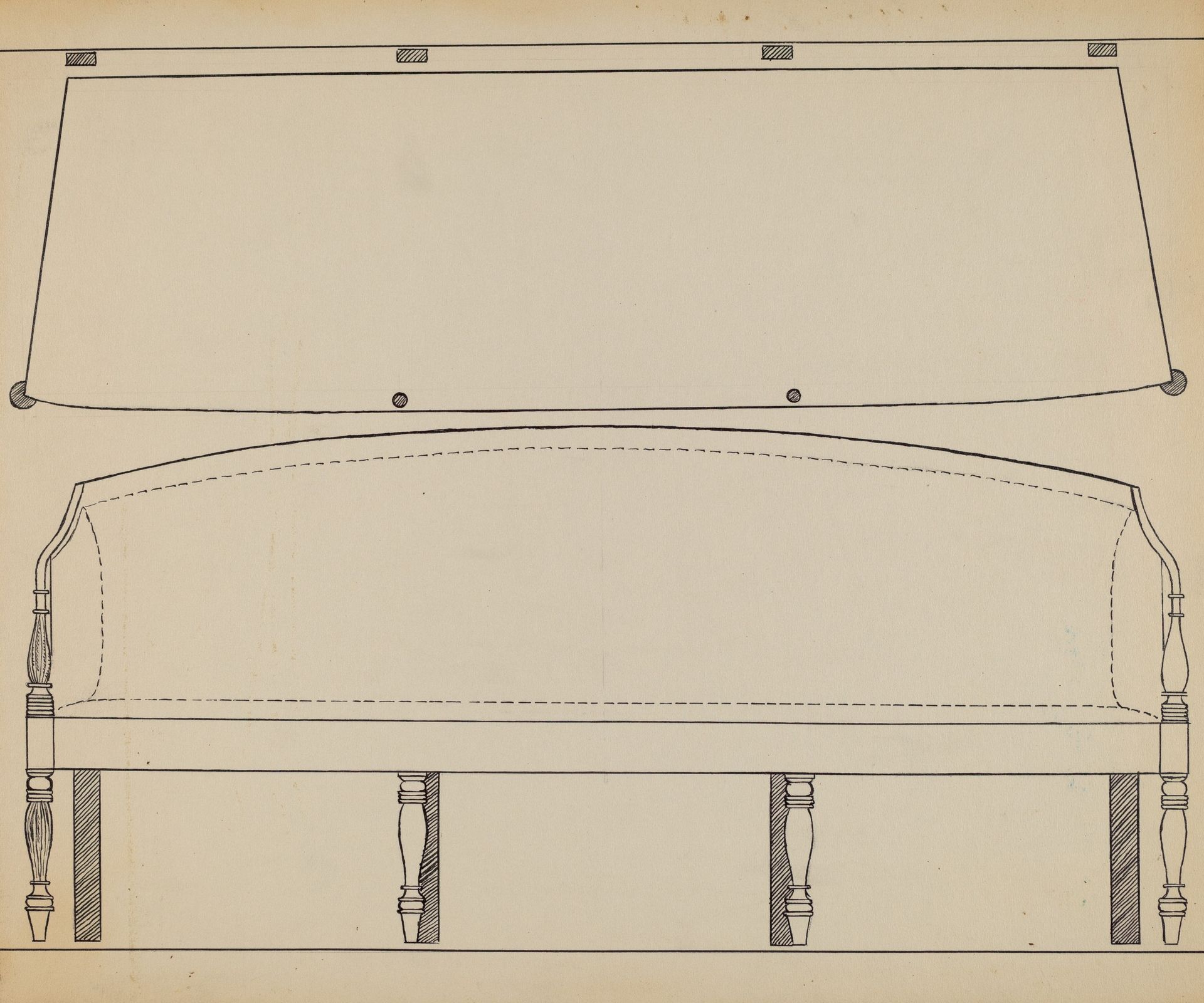 Sofa by John Dieterich