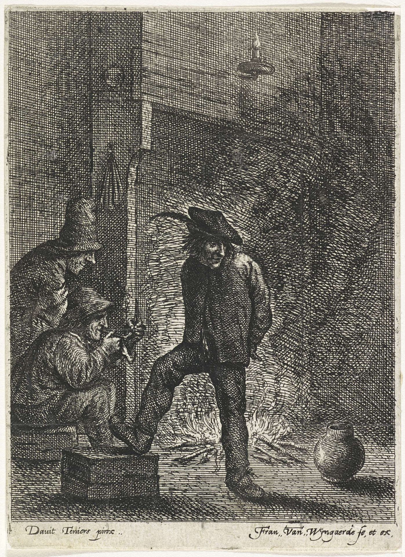Nacht by Frans van den Wijngaerde