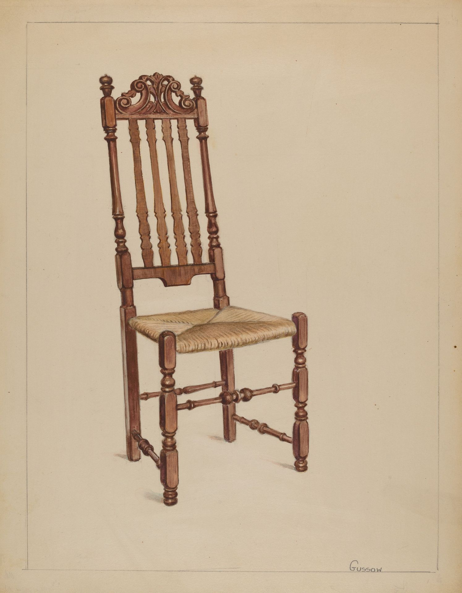 Side Chair by Bernard Gussow