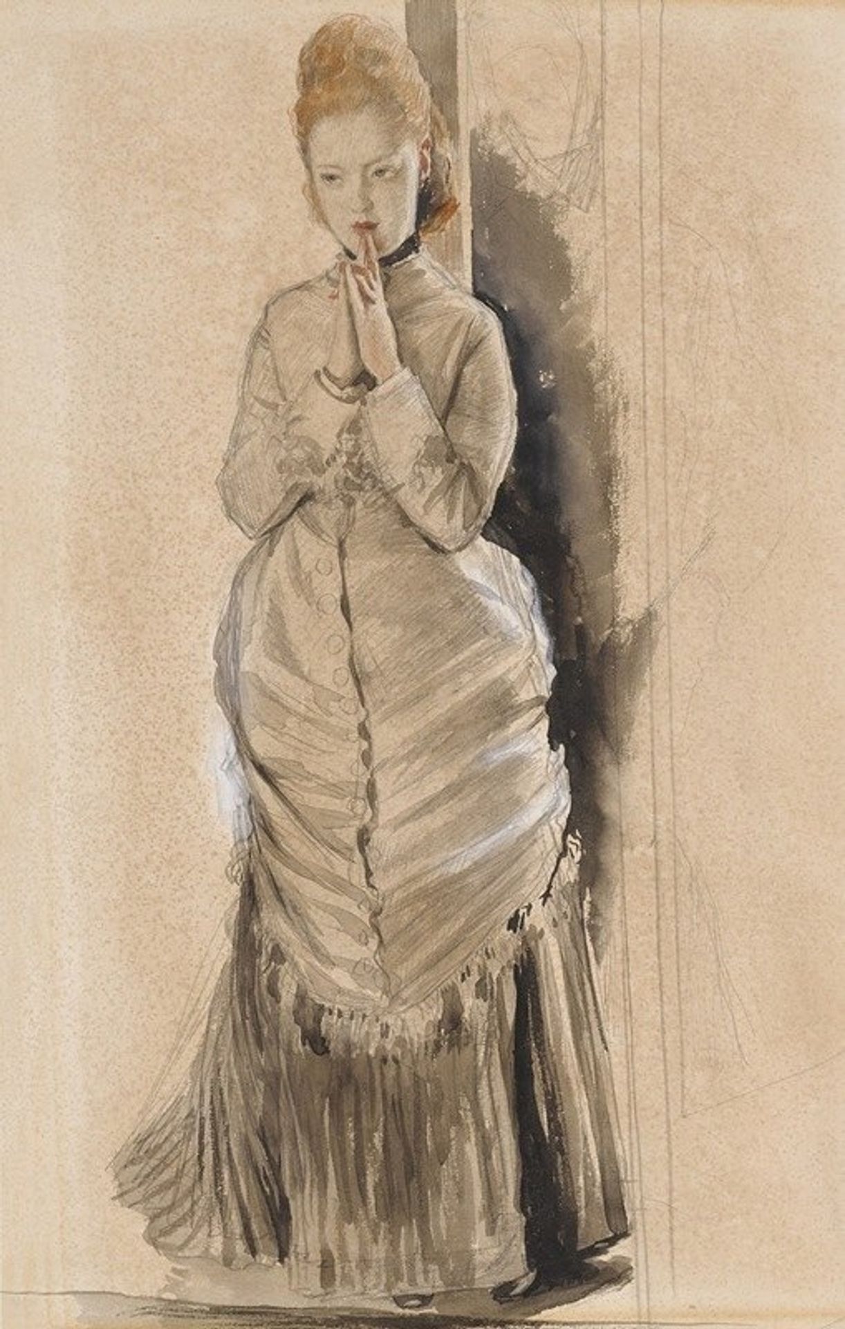 Study for The Proposal by James Tissot
