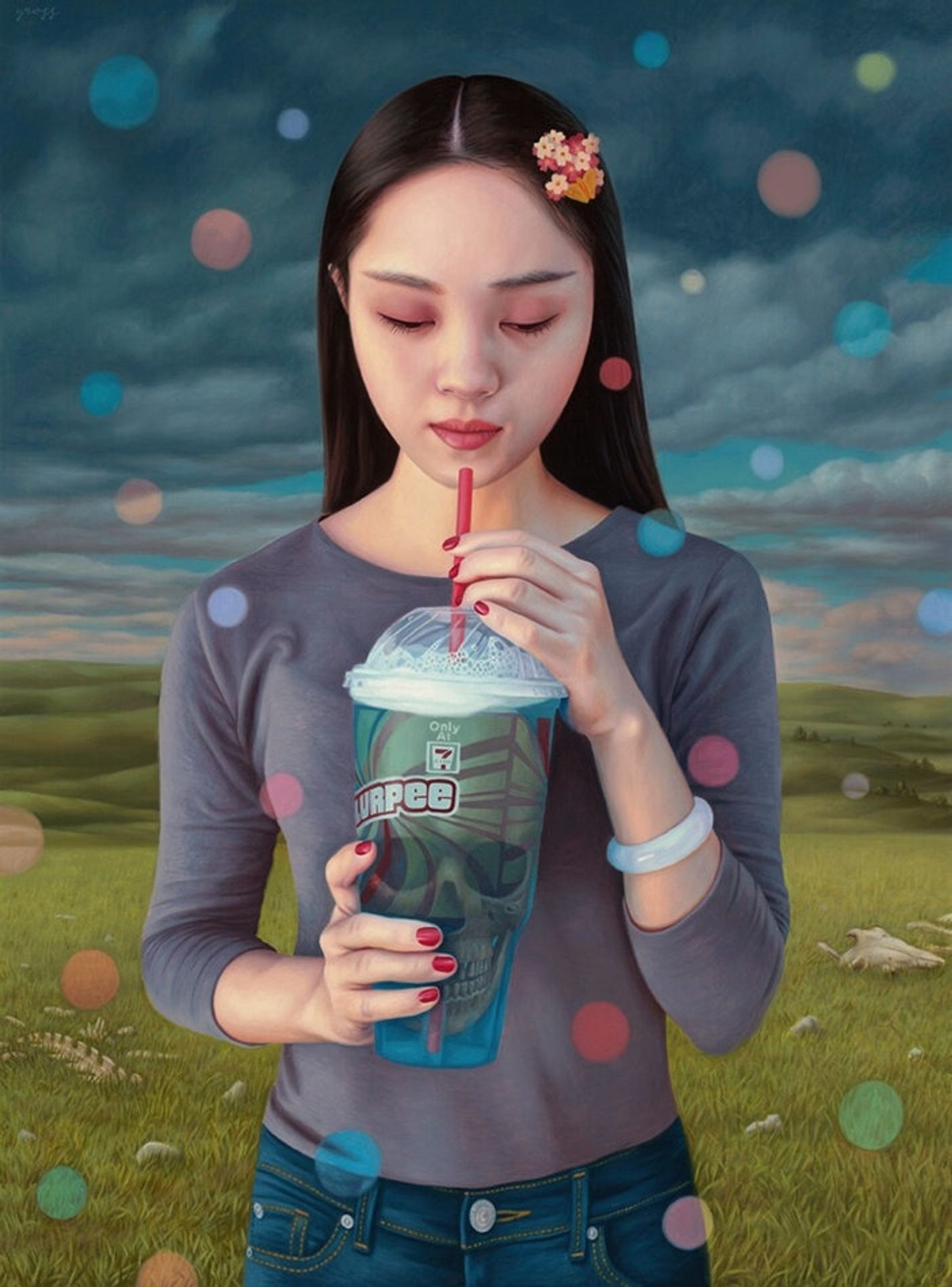Contemplation by Alex Gross