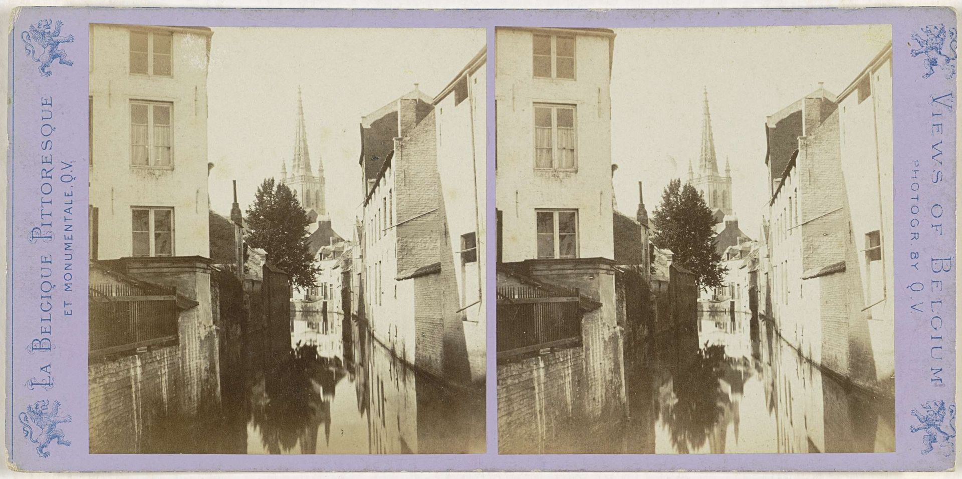 Sint-Geertrui-abdij in Leuven by Jules Hippolyte Quéval