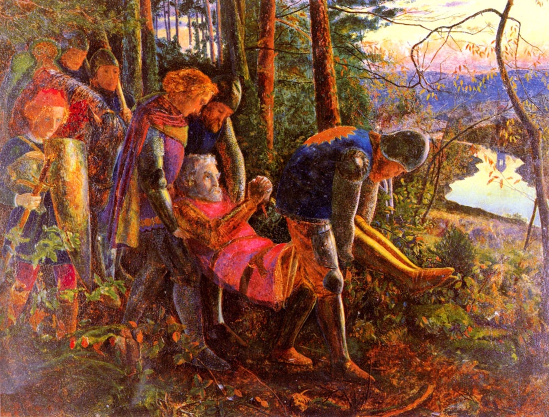 The Knight of the Sun by Arthur Hughes