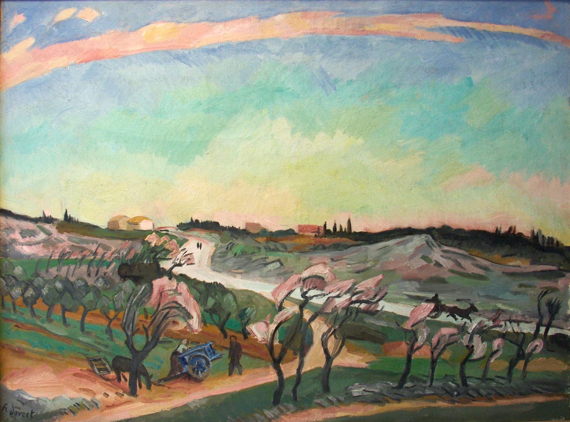 The Road to Nimes by Henri Doucet