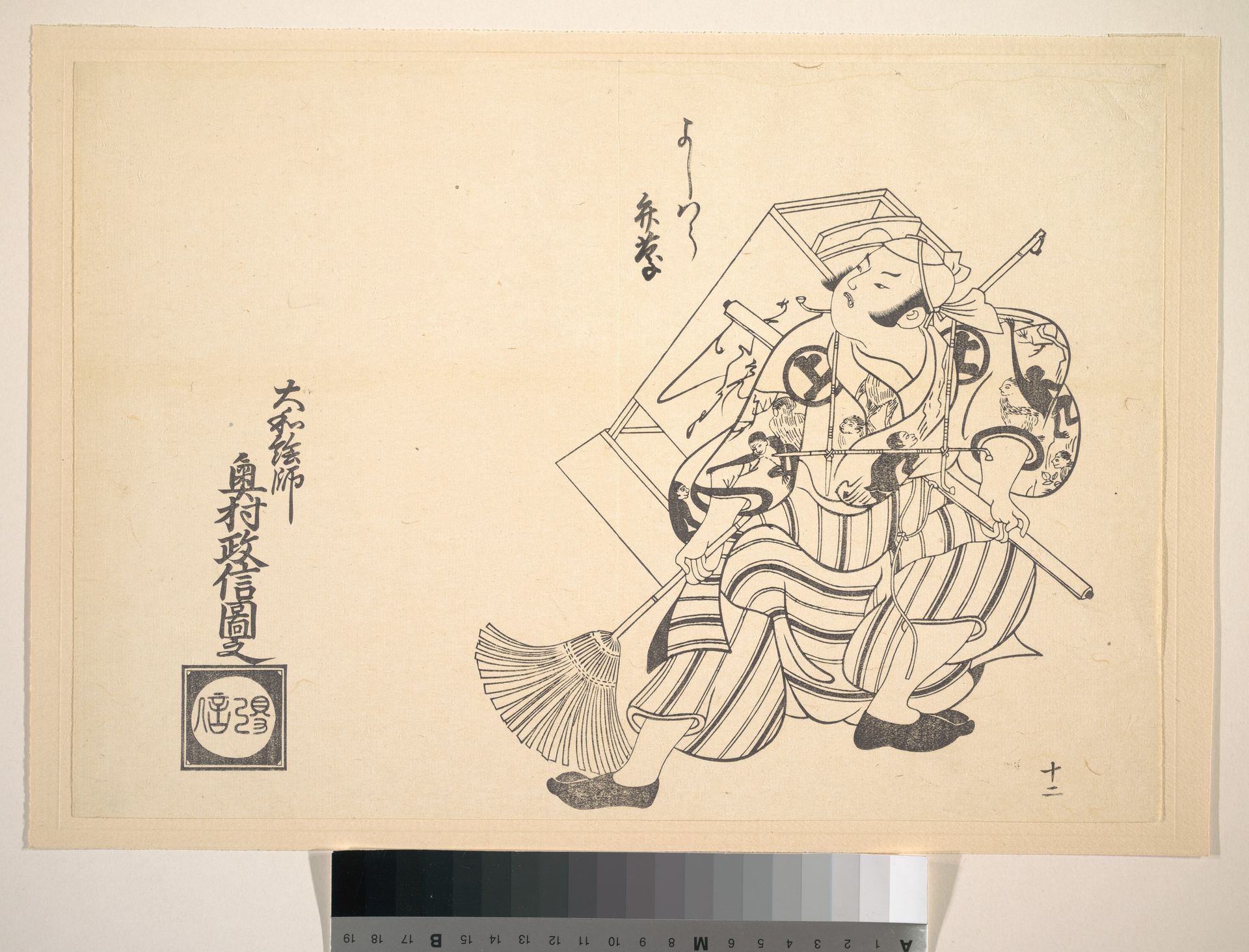 The Actor Nakamura Kichibei by Okumura Masanobu