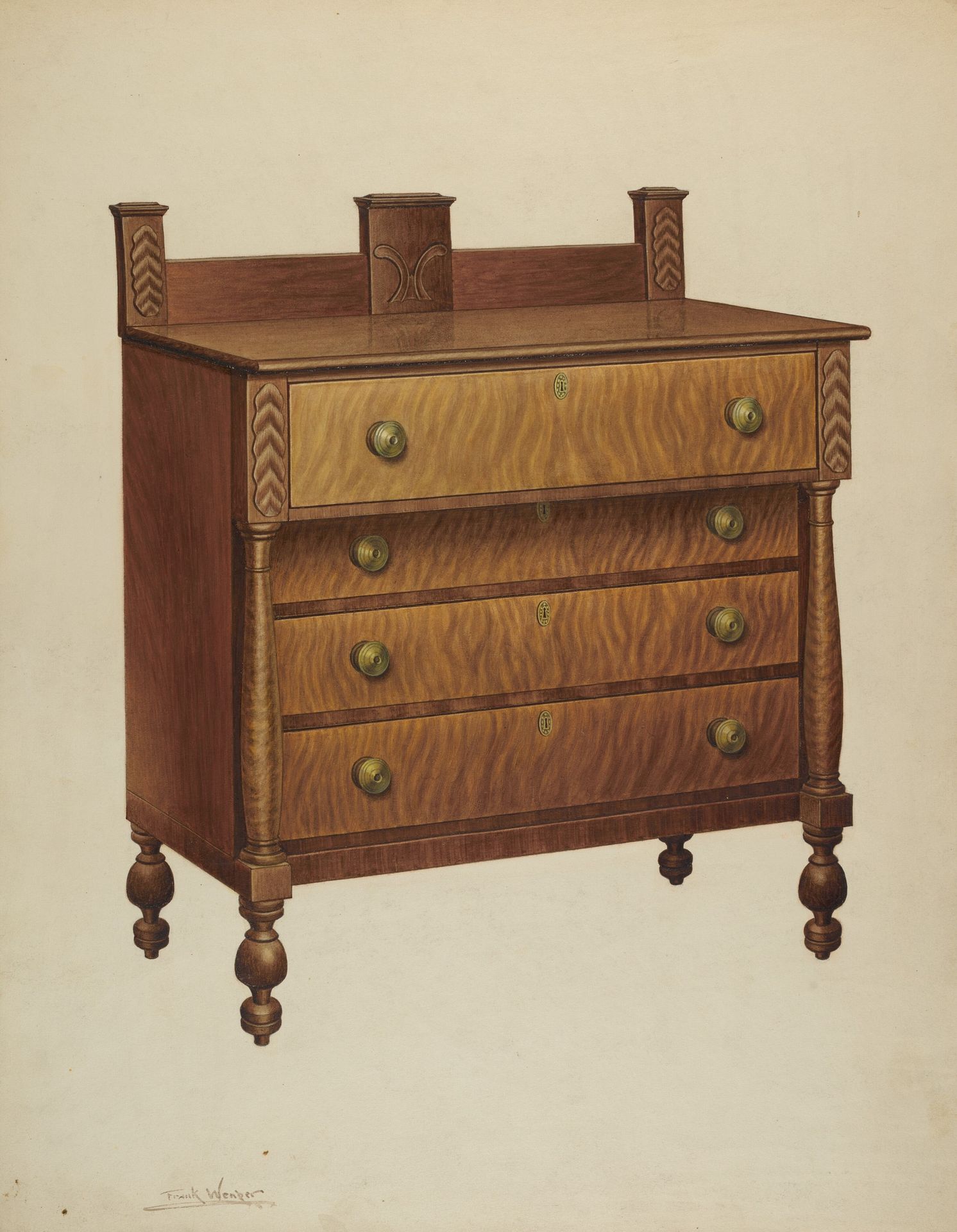 Chest of Drawers by Frank Wenger