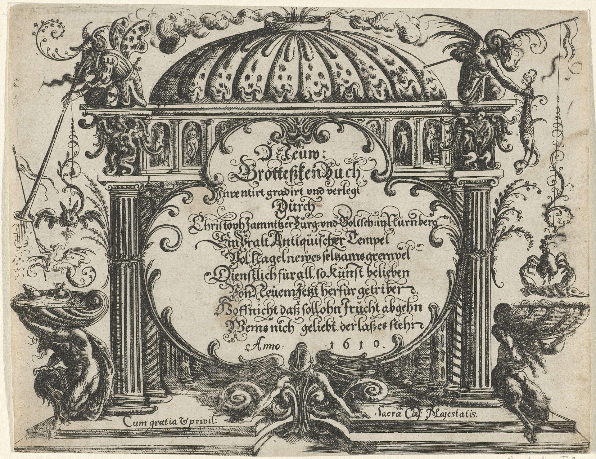 Eerste titelblad by Christoph Jamnitzer