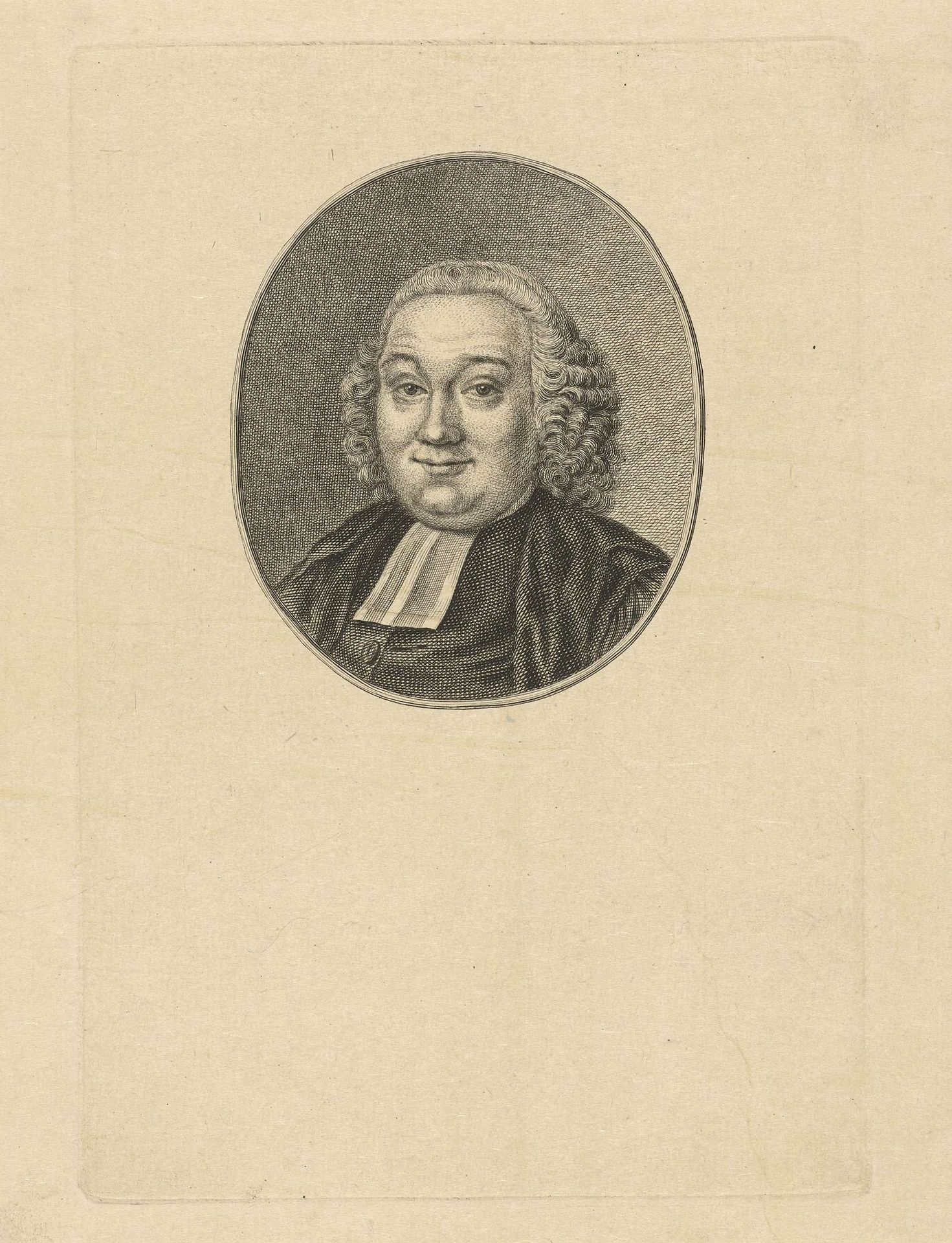 Portret van Didericus van der Kemp by Pieter de Mare