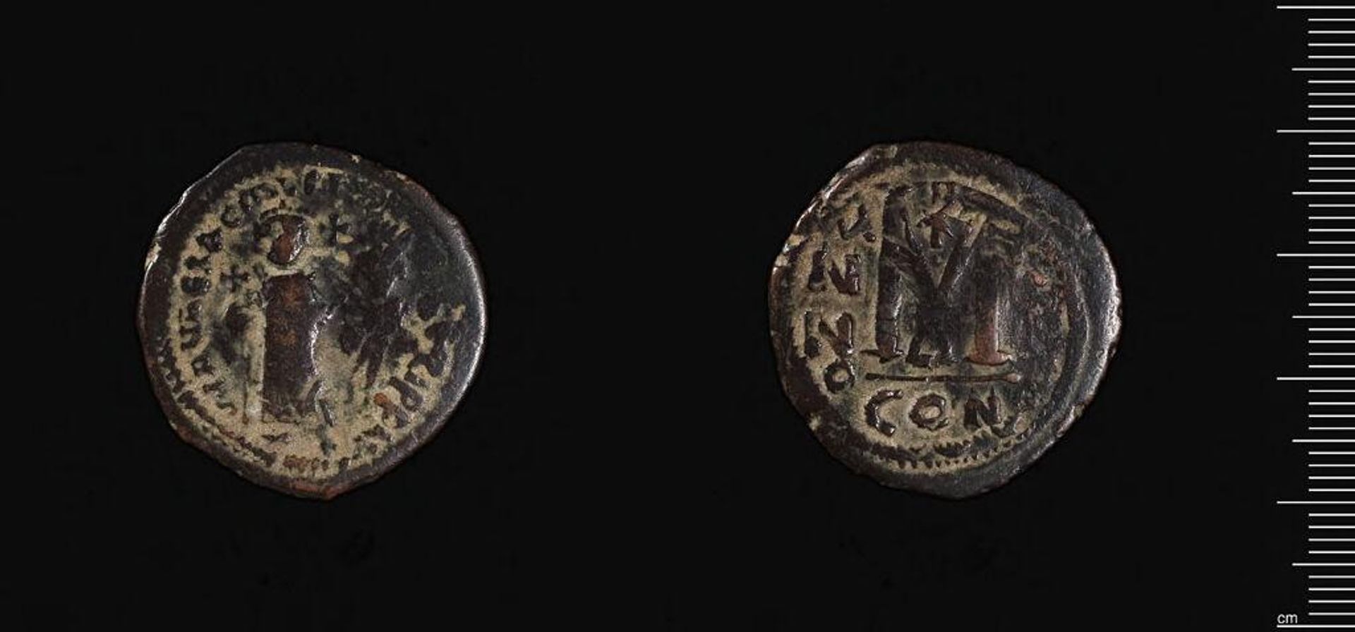 Coin of Herakleios by Abd-al-Malik (Umayyads)