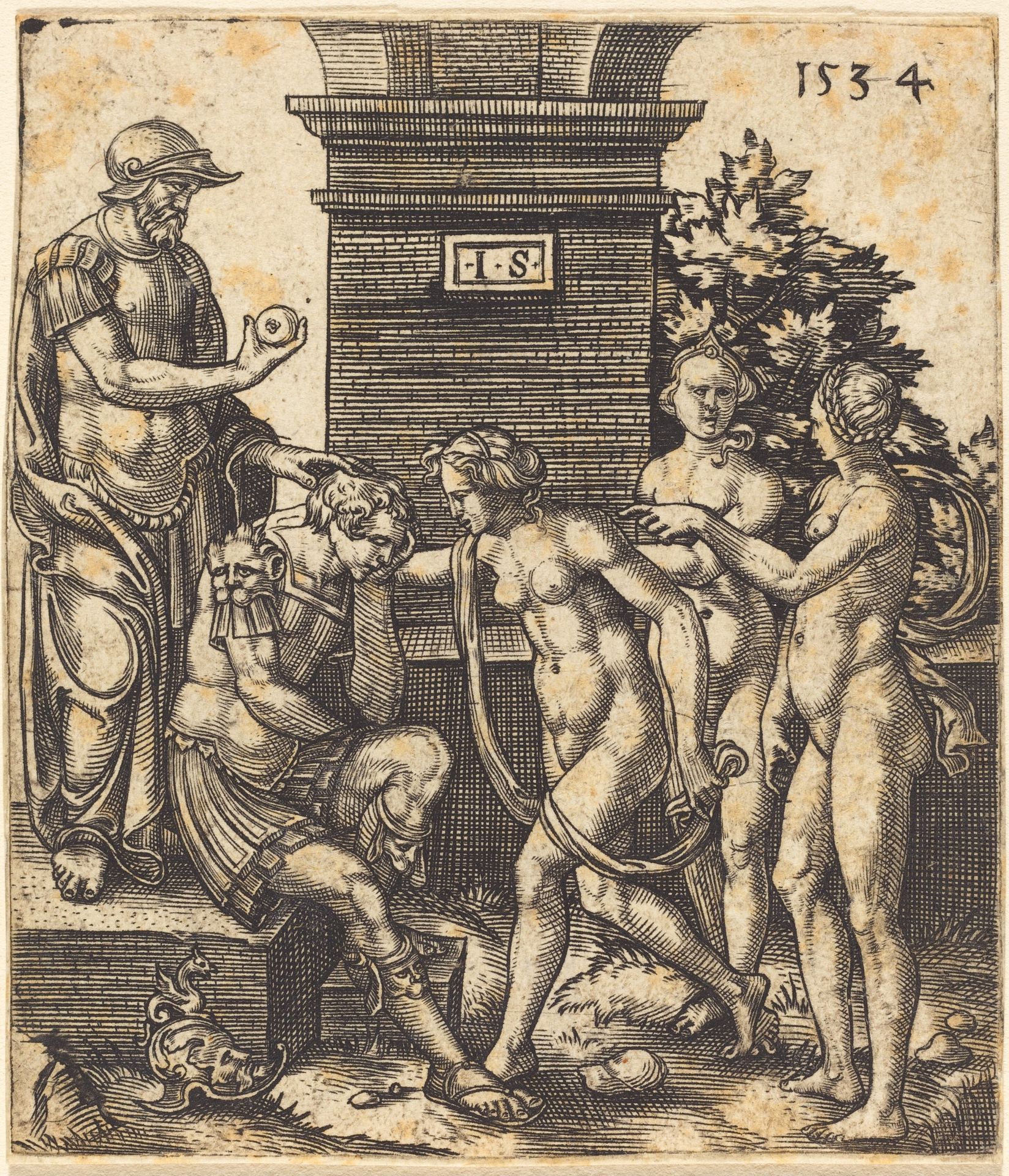 Judgment of Paris by Master IS