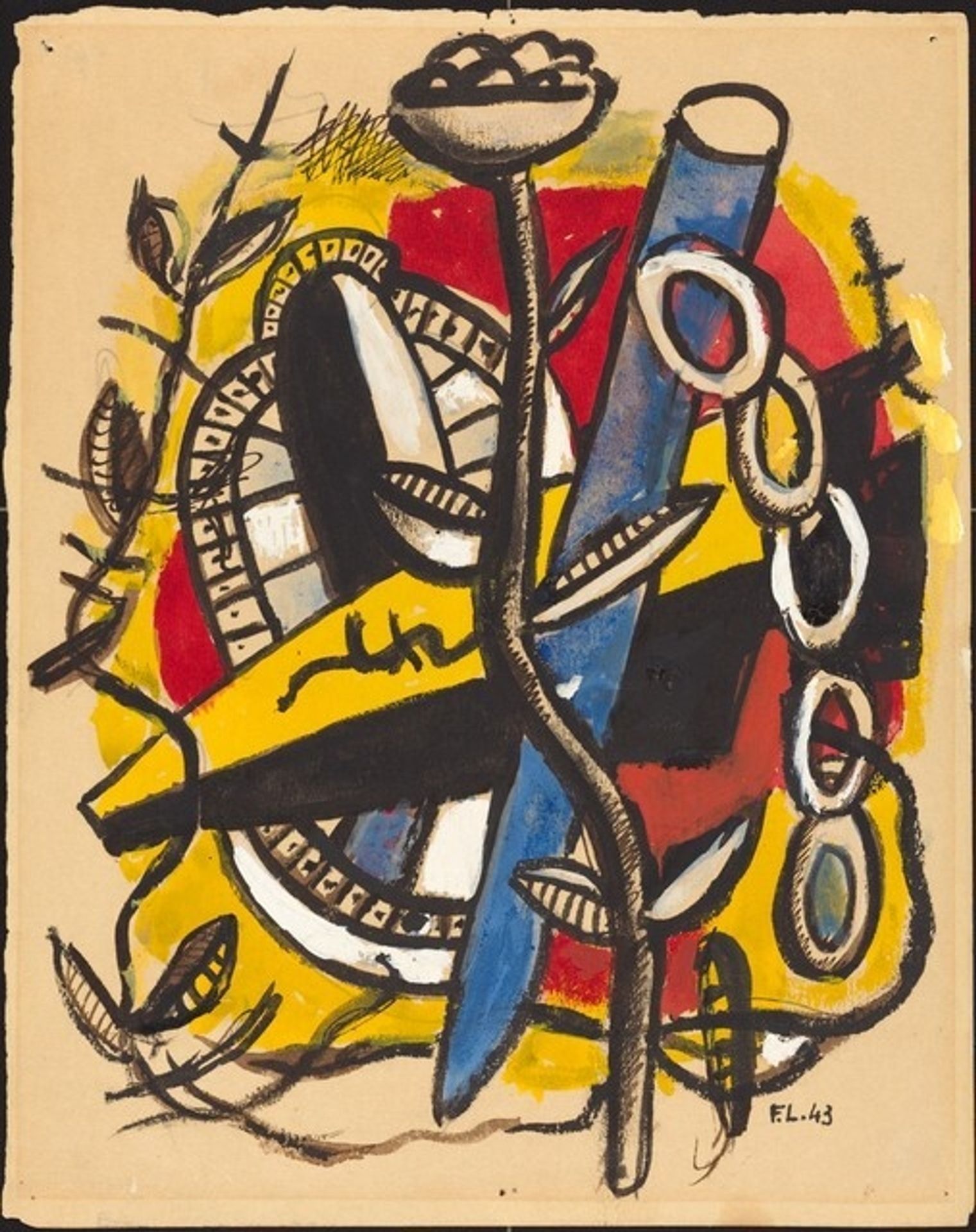 Abstraction by Fernand Léger