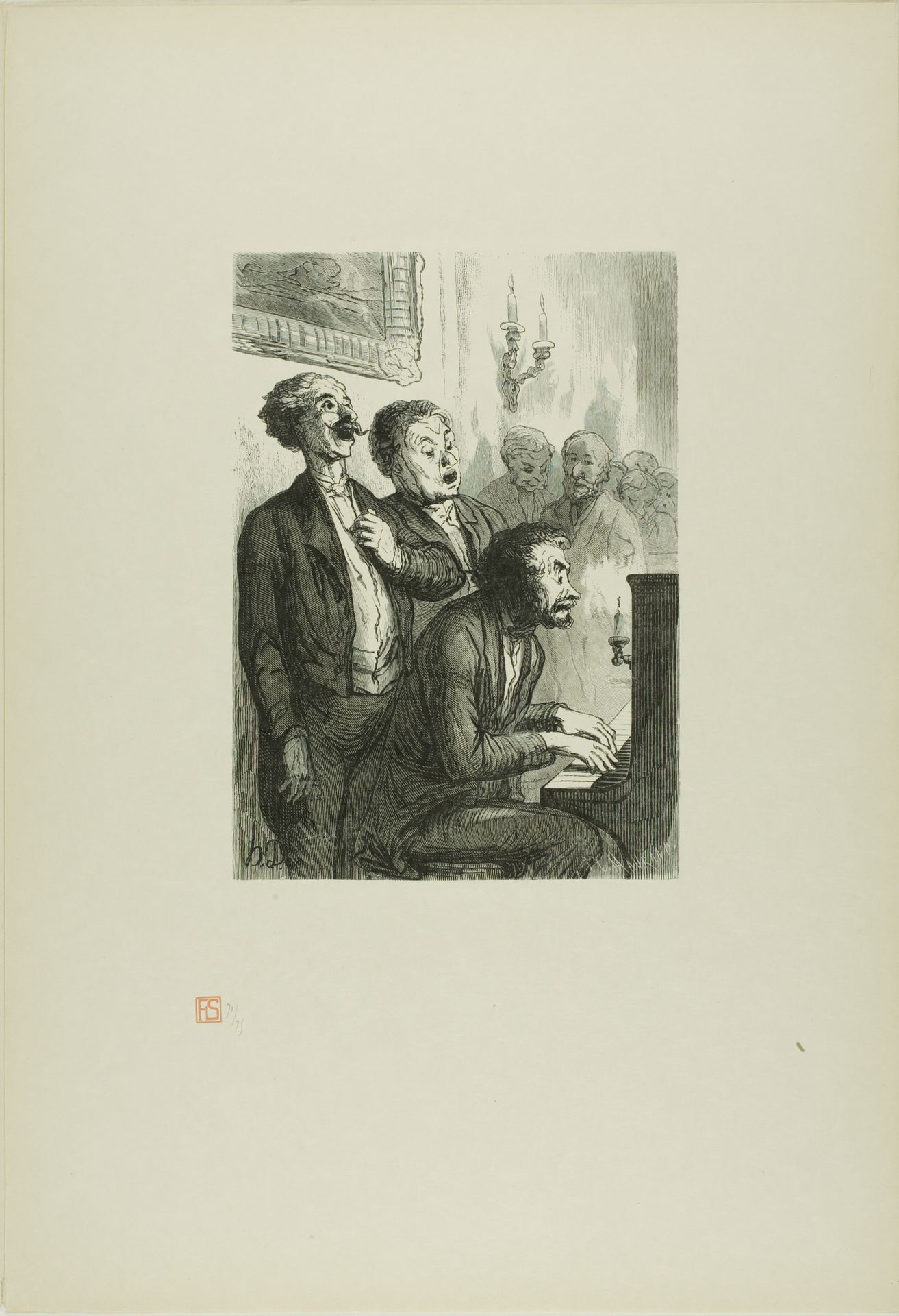 The Chamber Musicians by Charles Maurand