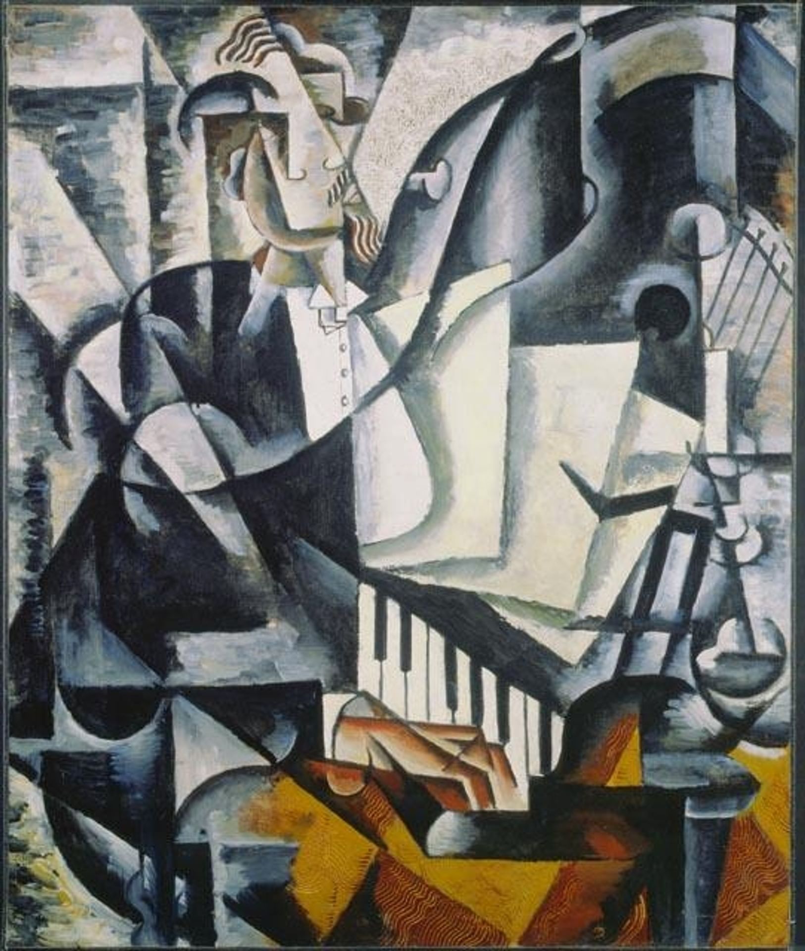 The Pianist by Lyubov Popova