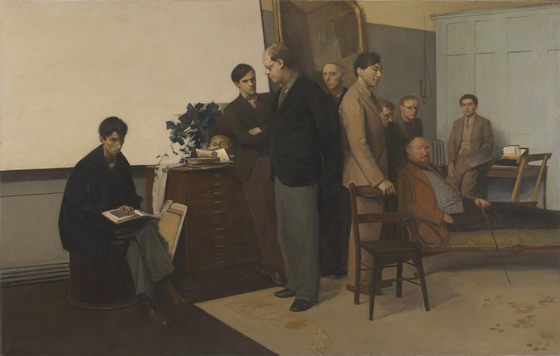 Portrait Group by  Rodrigo Moynihan
