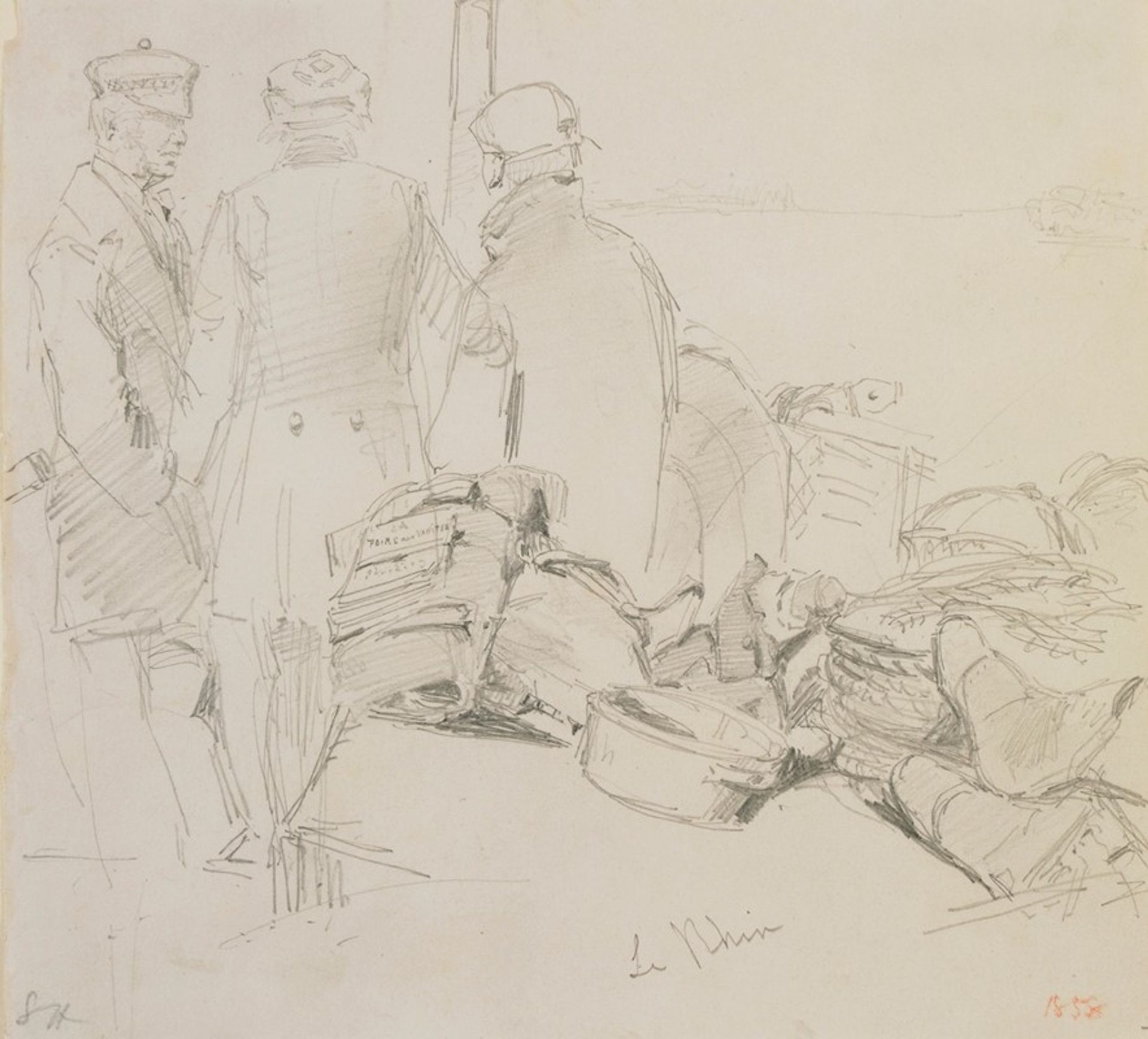 Le Rhin by James Abbott McNeill Whistler