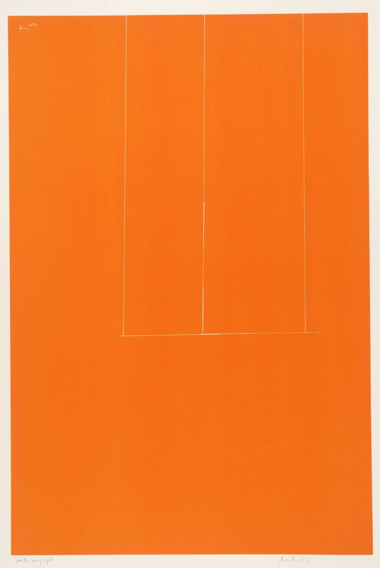 No. 5 (From London Series I) by Robert Motherwell