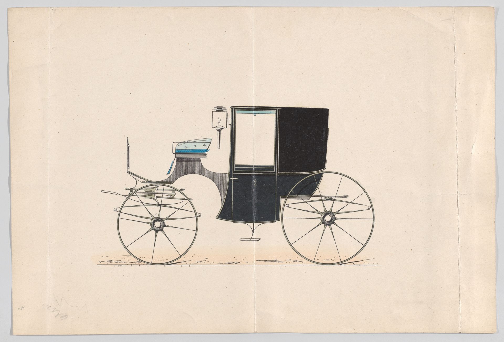 Design for Brougham by Anonymous