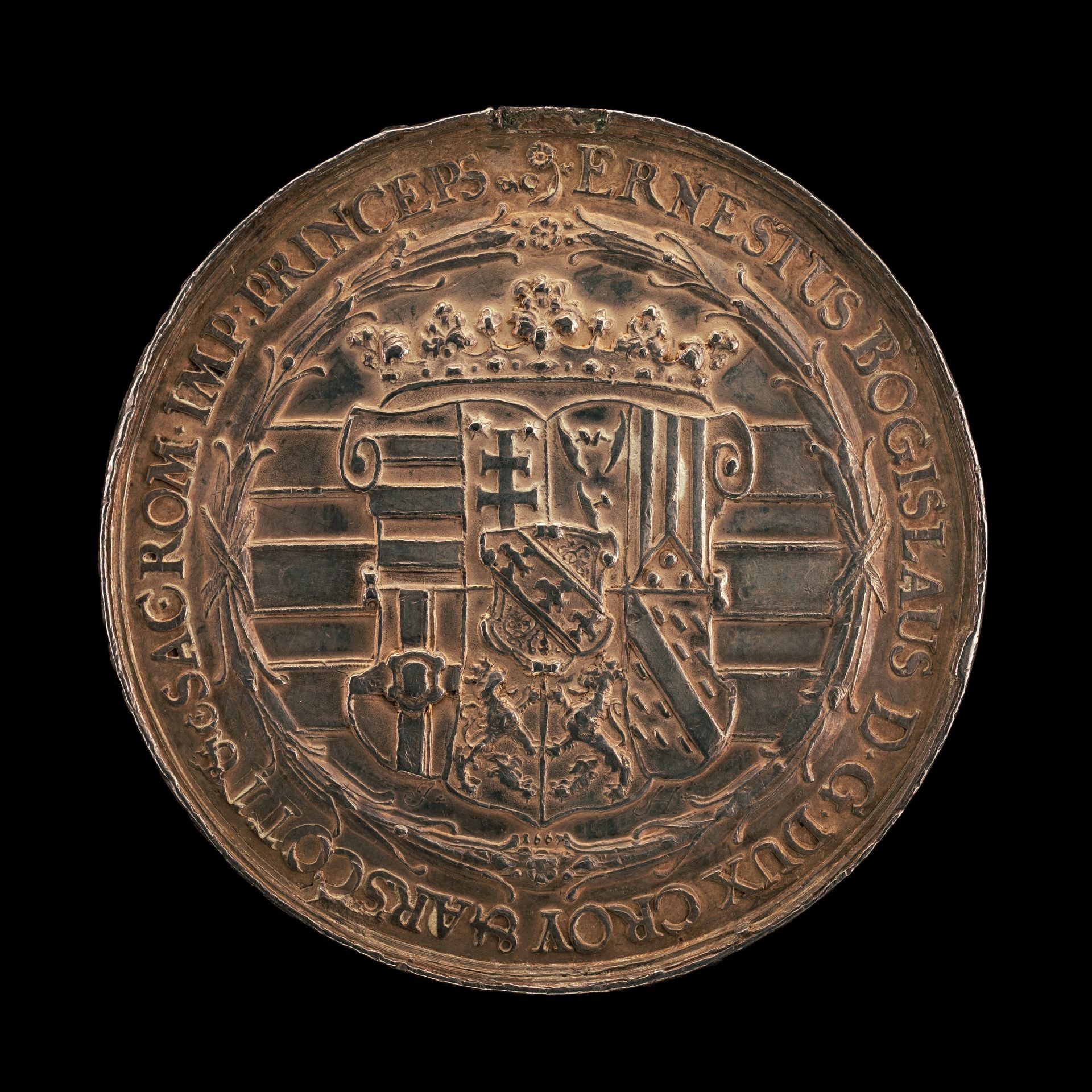 Shield of the Arms of Croy and Arschott [reverse] by Anonymous