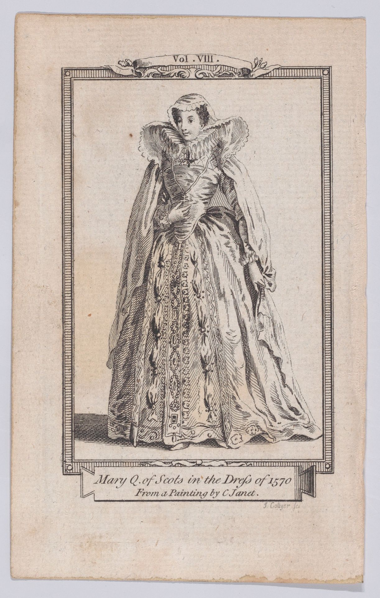 Mary, Queen of Scots in the Dress of 1570 by Joseph Collyer
