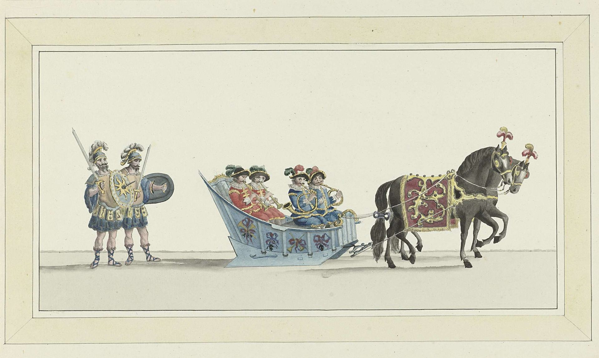 Tweede slede by Abraham Delfos