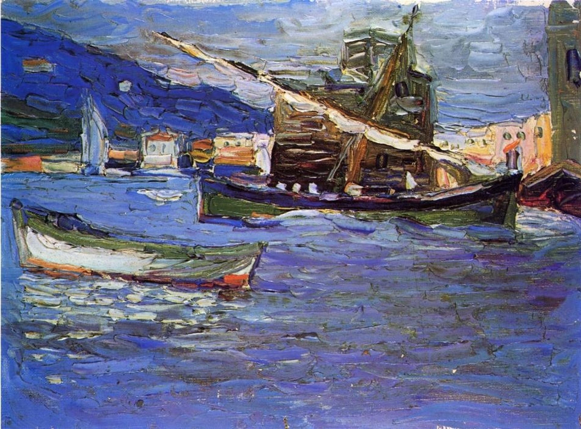 Rapallo Grauer day by Wassily Kandinsky