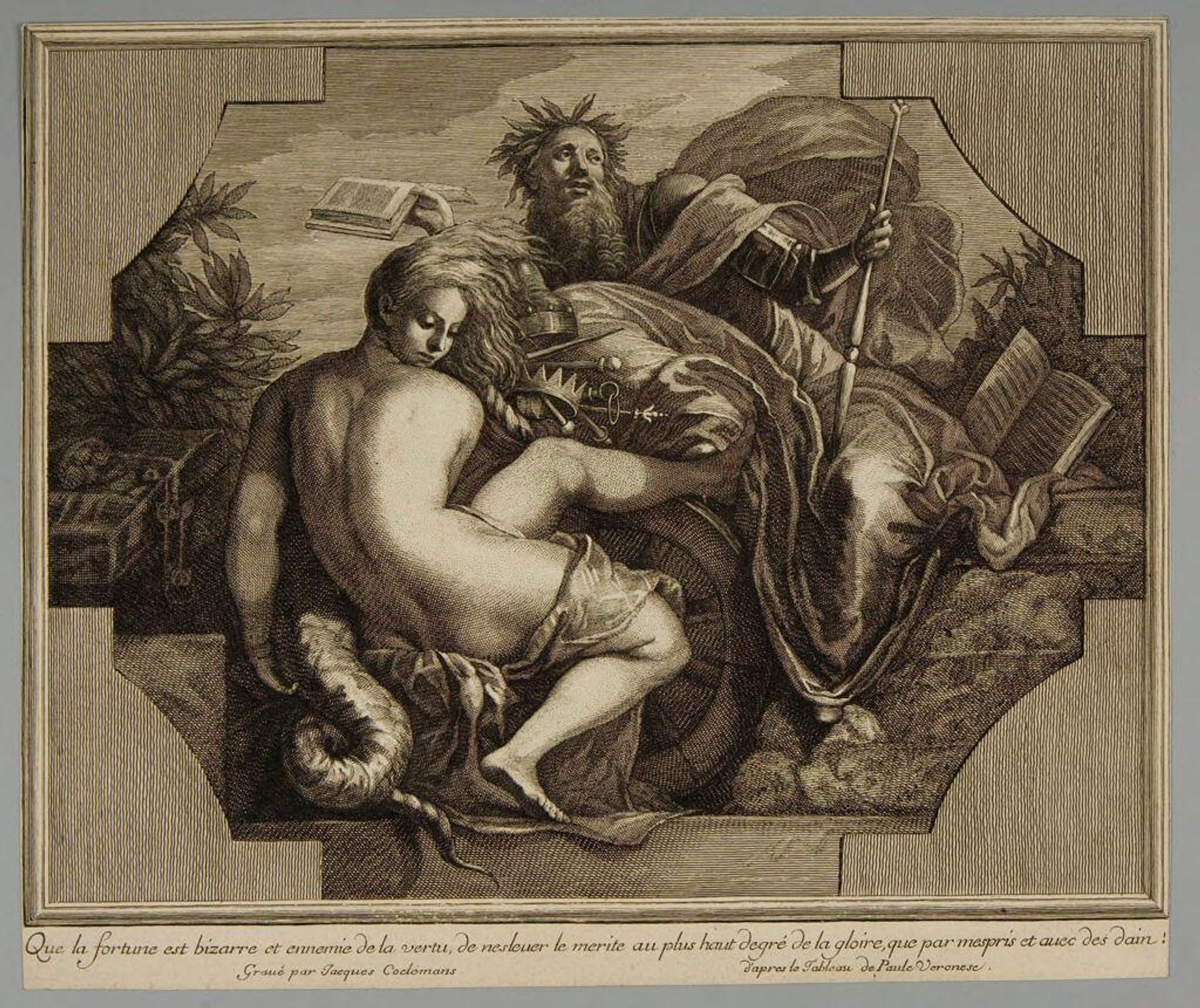 Poet, Conjuring Up Fortune by Jacobus Coelemans