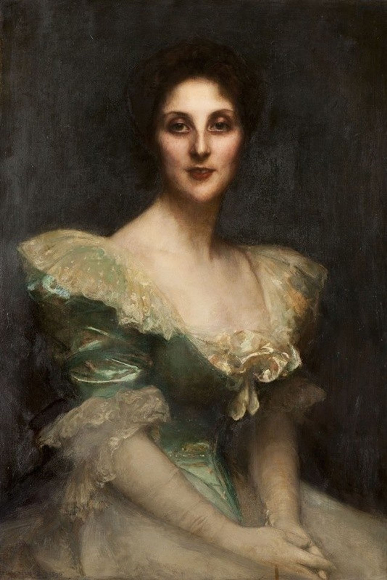Portrait de Fanny Thérèse Reinach by Pascal-Adolphe-Jean Dagnan-Bouveret