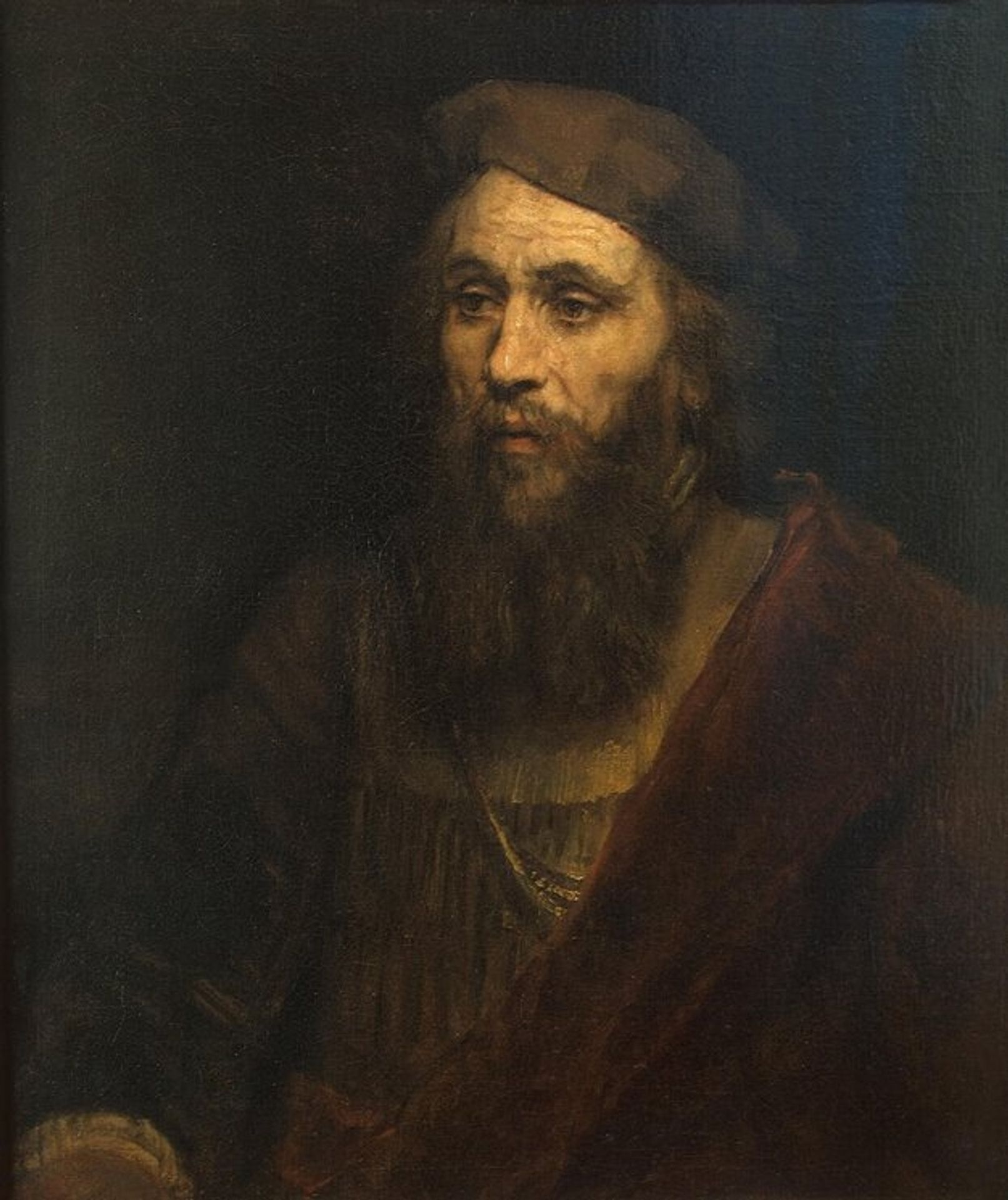 Portrait of a Bearded Man by Rembrandt van Rijn