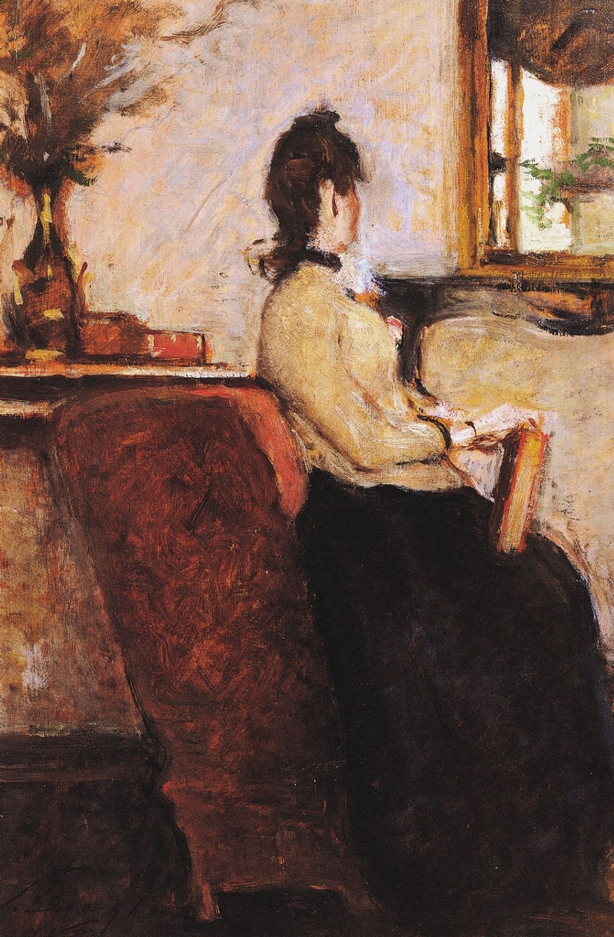 Waiting by Silvestro Lega