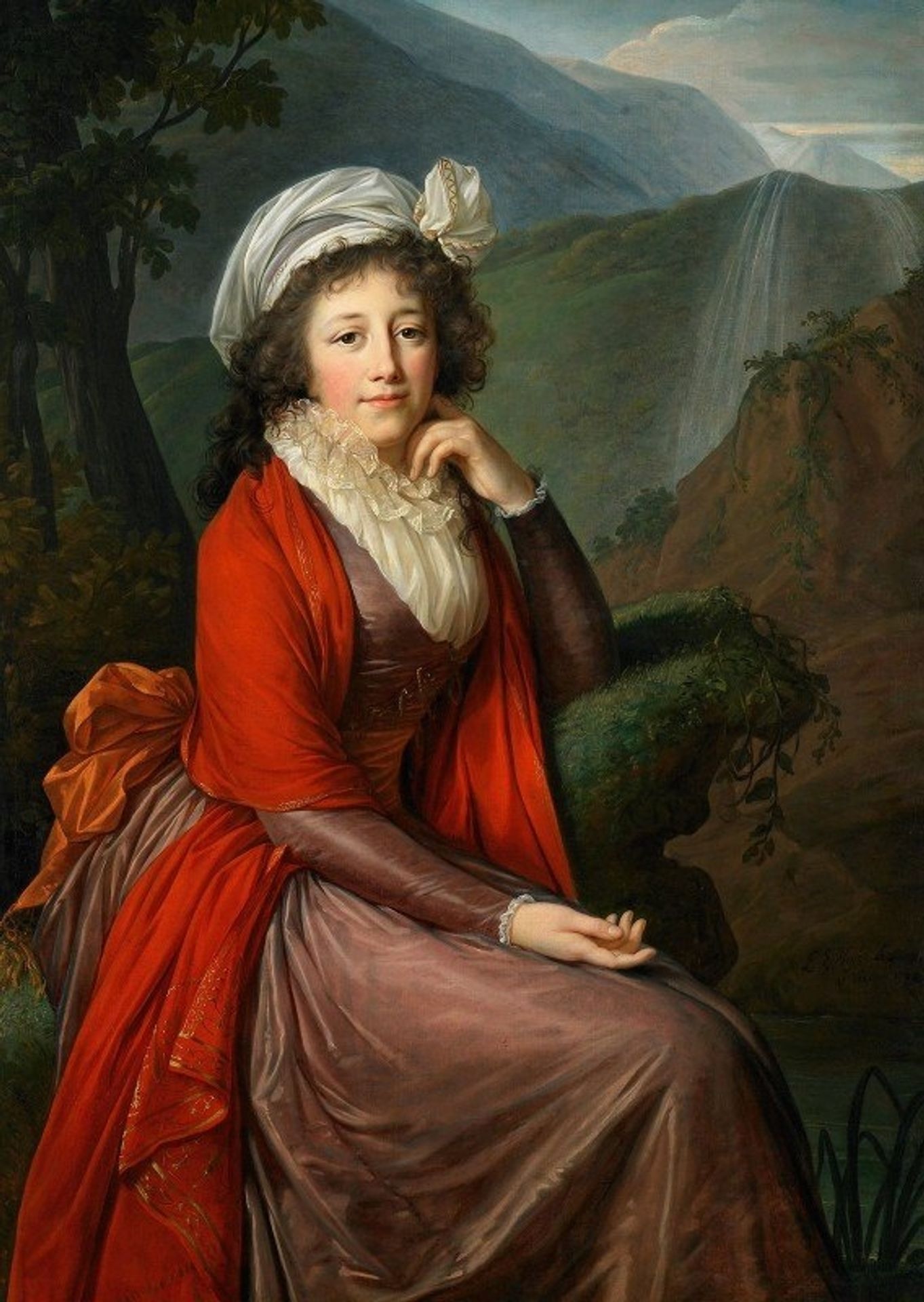 Portrait of Countess Maria Theresia Bucquoi, née Parr by Elisabeth Louise Vigée Le Brun