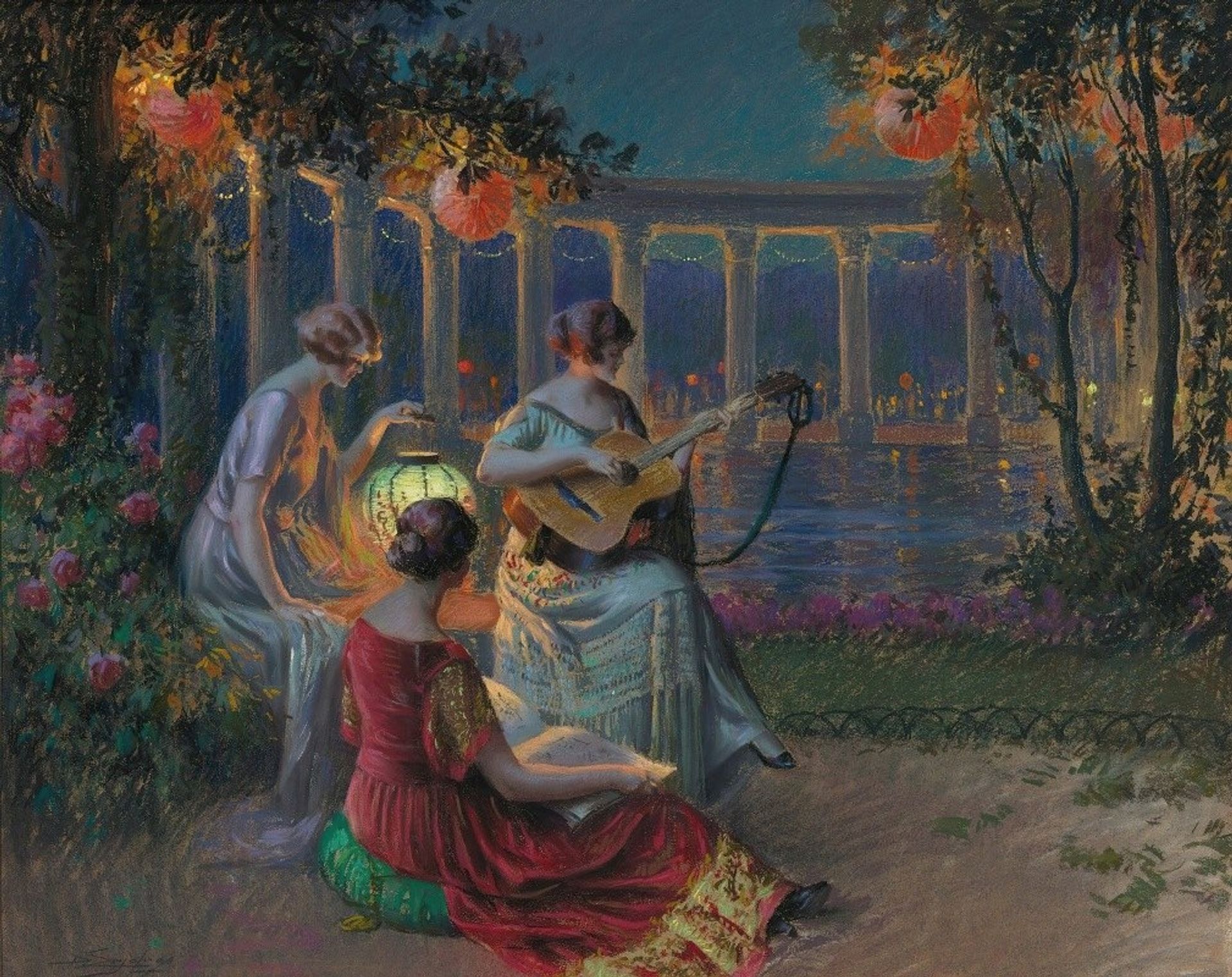 Soir de fête by Delphin Enjolras