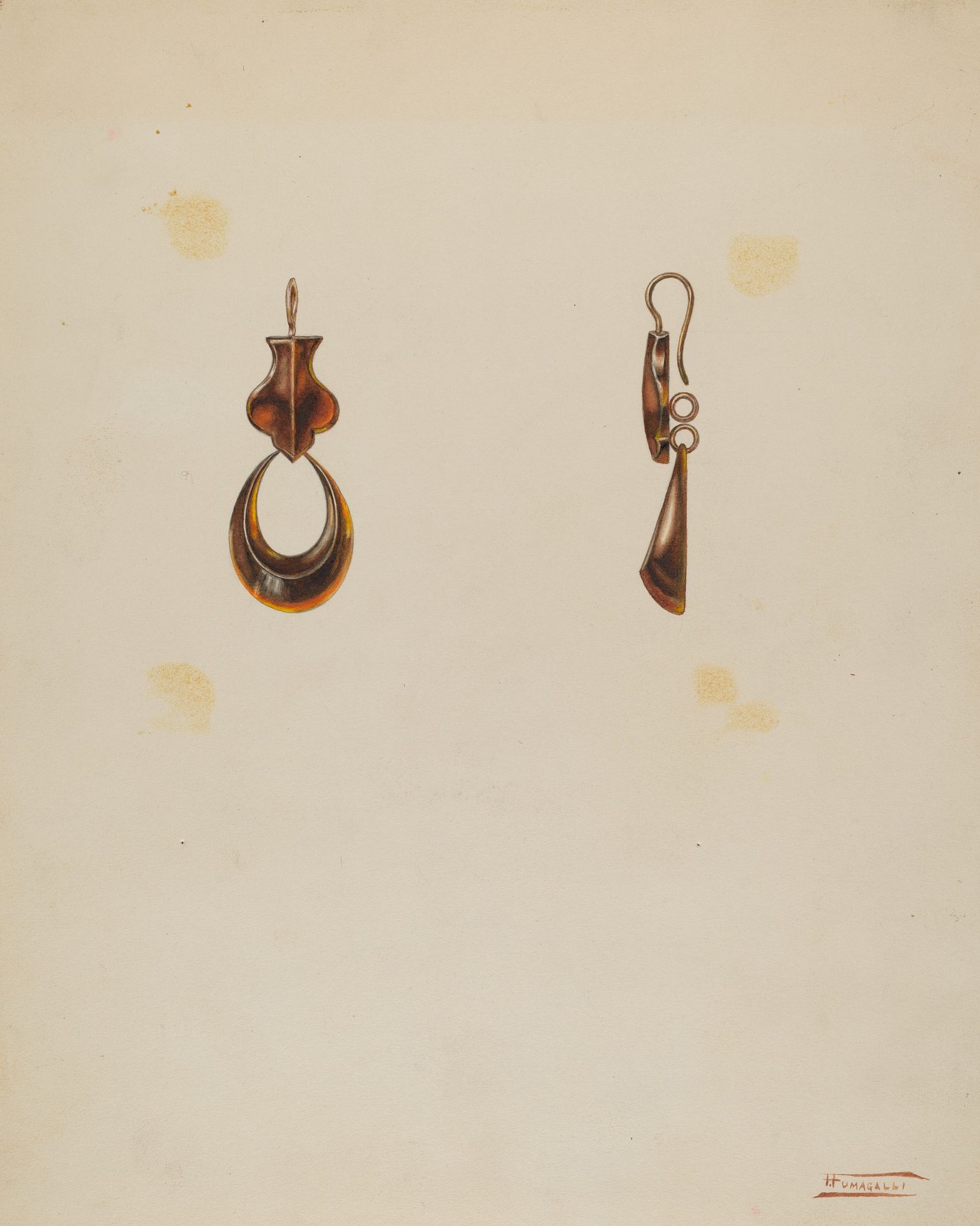 Earrings by Frank Fumagalli