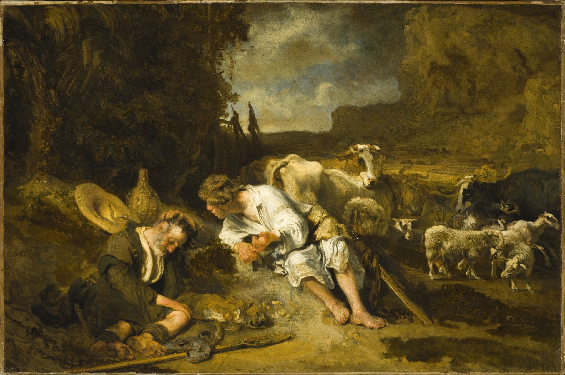 Mercury and Argus by Carel Fabritius