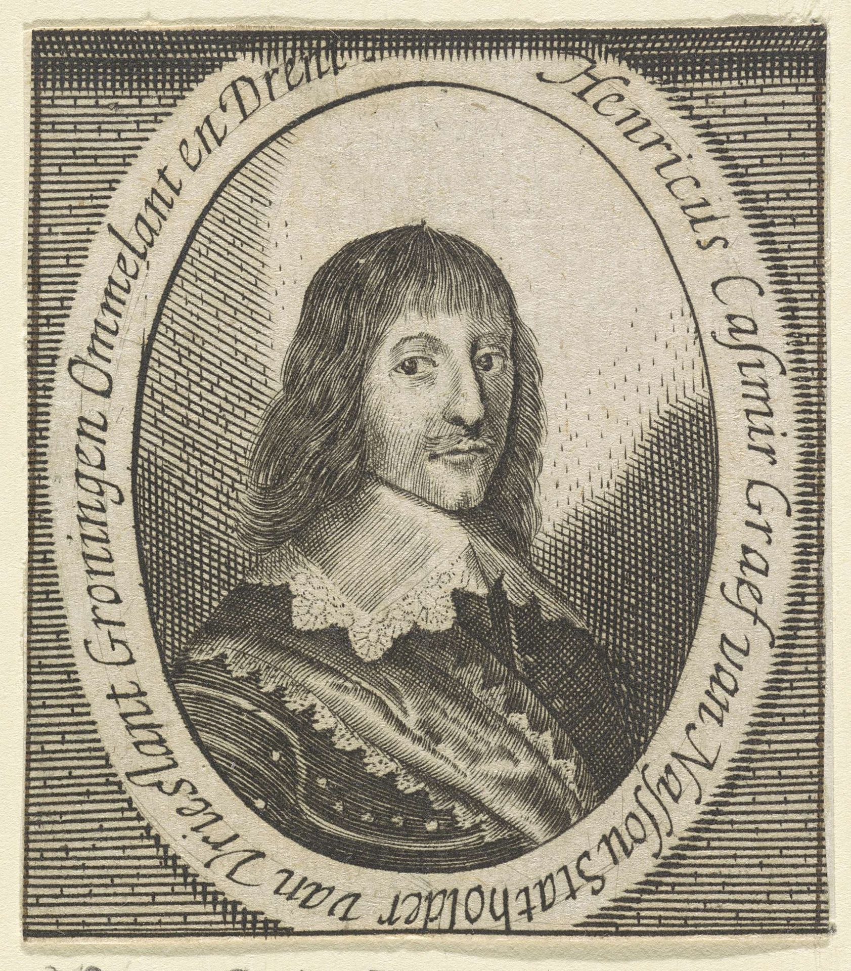 Portret van Hendrik Casimir I, graaf van Nassau-Dietz by Anonymous